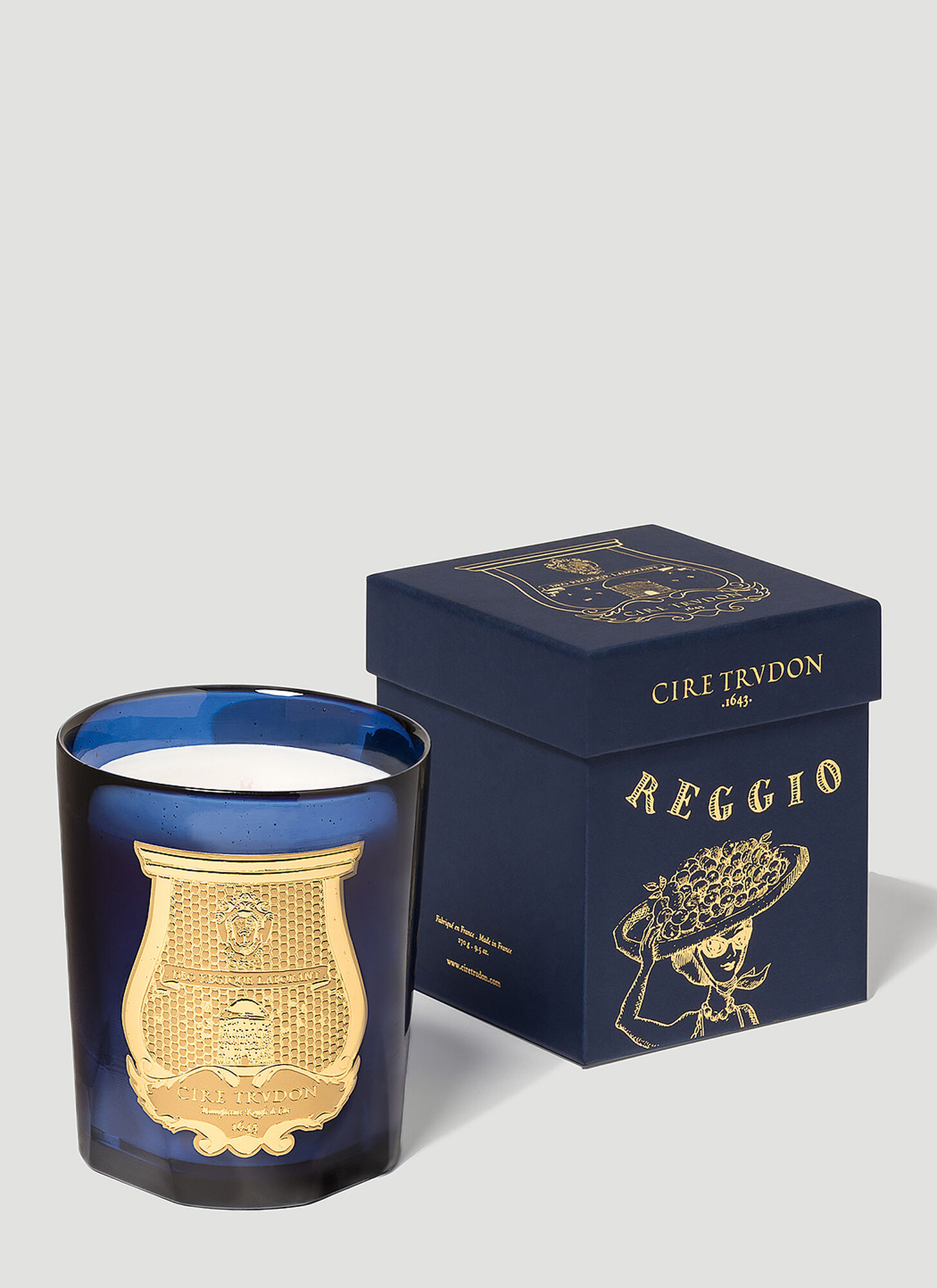  Trudon Trudon Reggio Candle -  Candles & Scents Blue One Size 