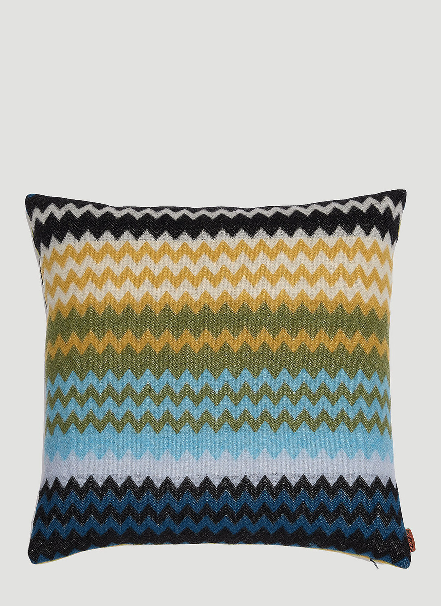 Missoni Home Unisex Blu Humbert Cushion - Textiles E One Size