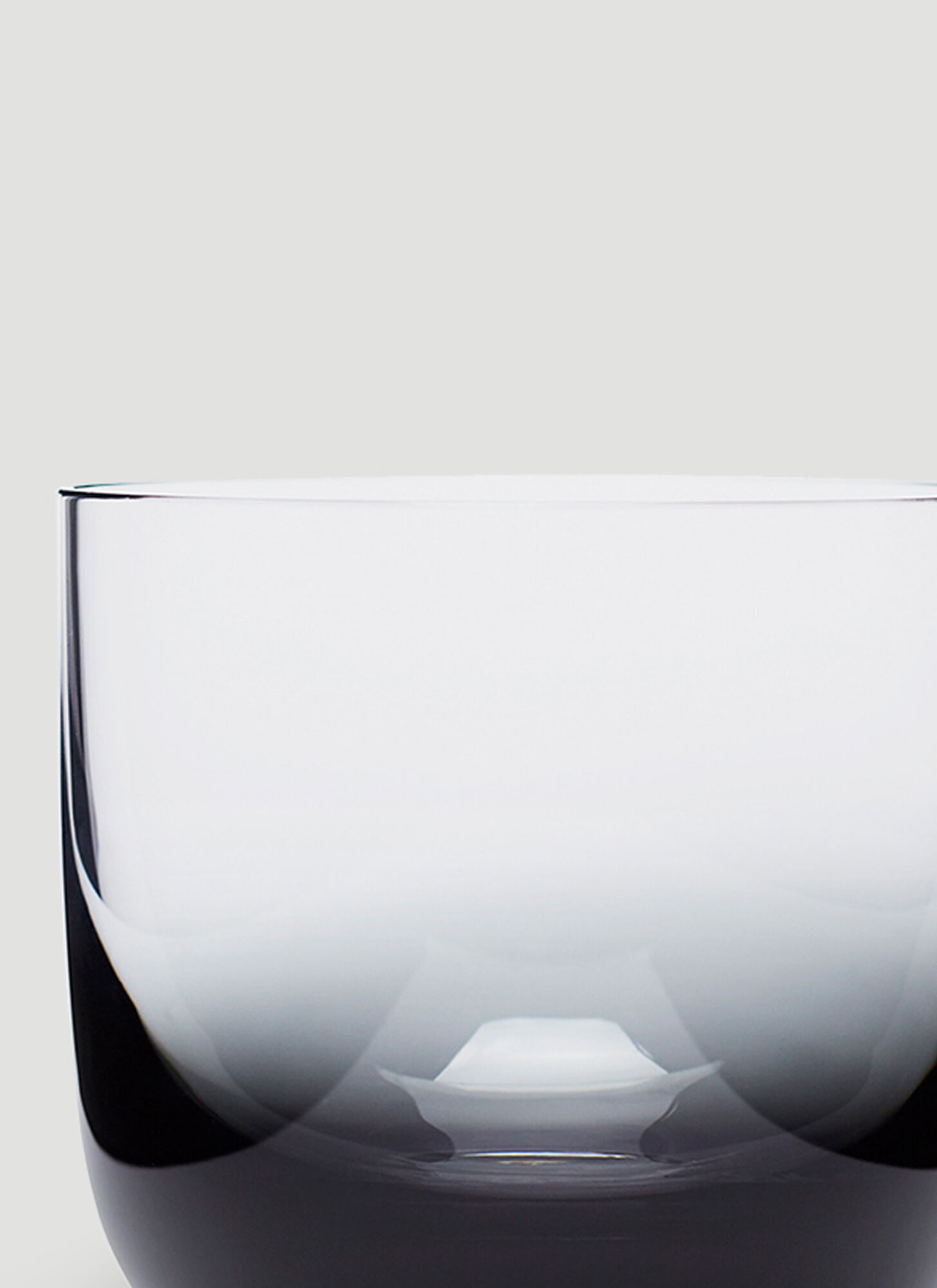  Tom Dixon Tom Dixon Set Of Two Tank Whiskey Glasses -  Glassware White One Size 