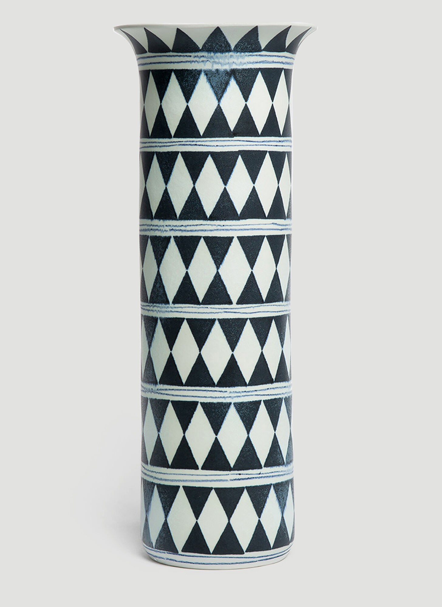  L'objet L'objet Tribal Diamond Vase -  Vases Black One Size 