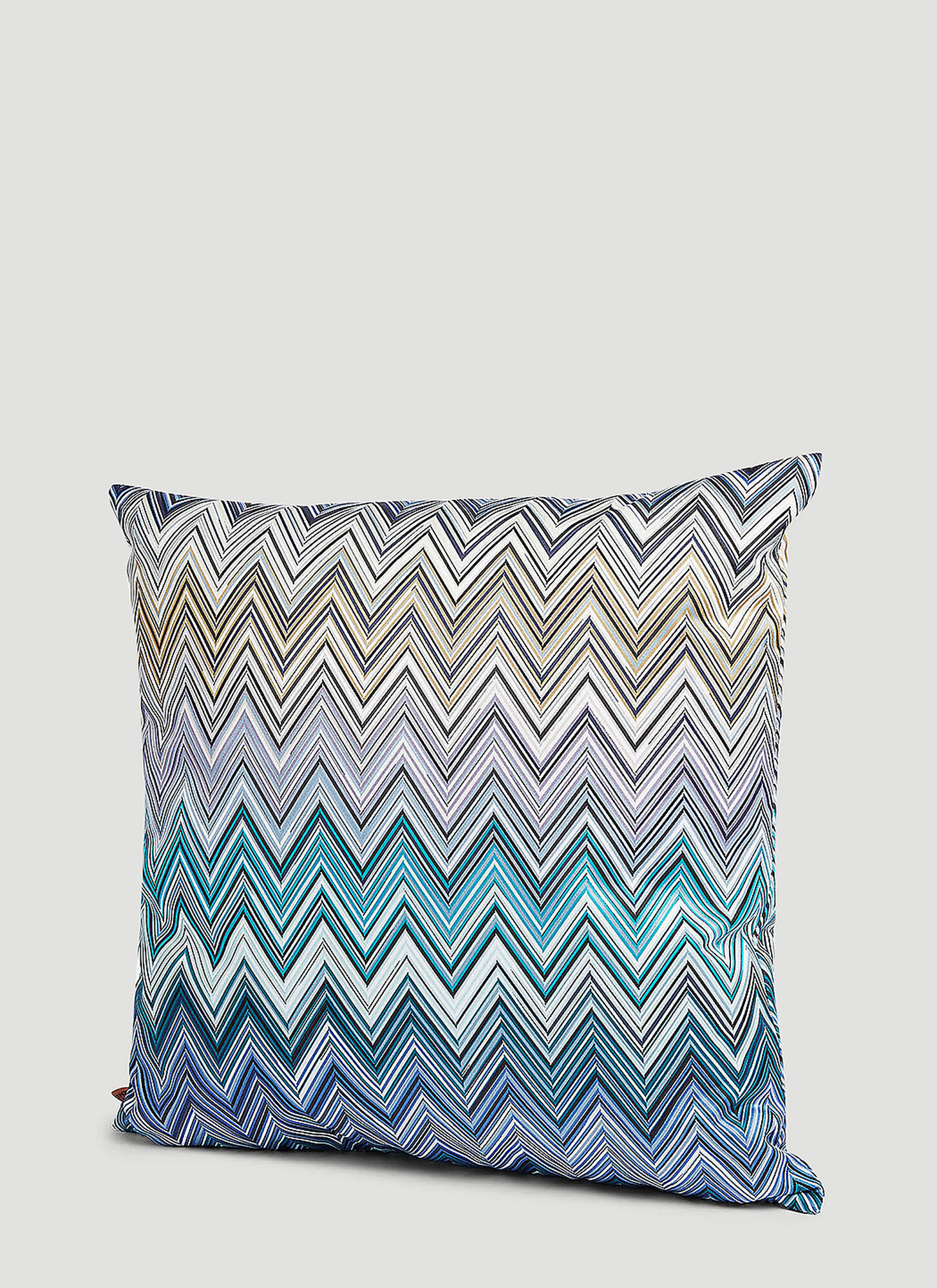 Missonihome Unisex Blu Jarris Cushion - Textiles E One Size