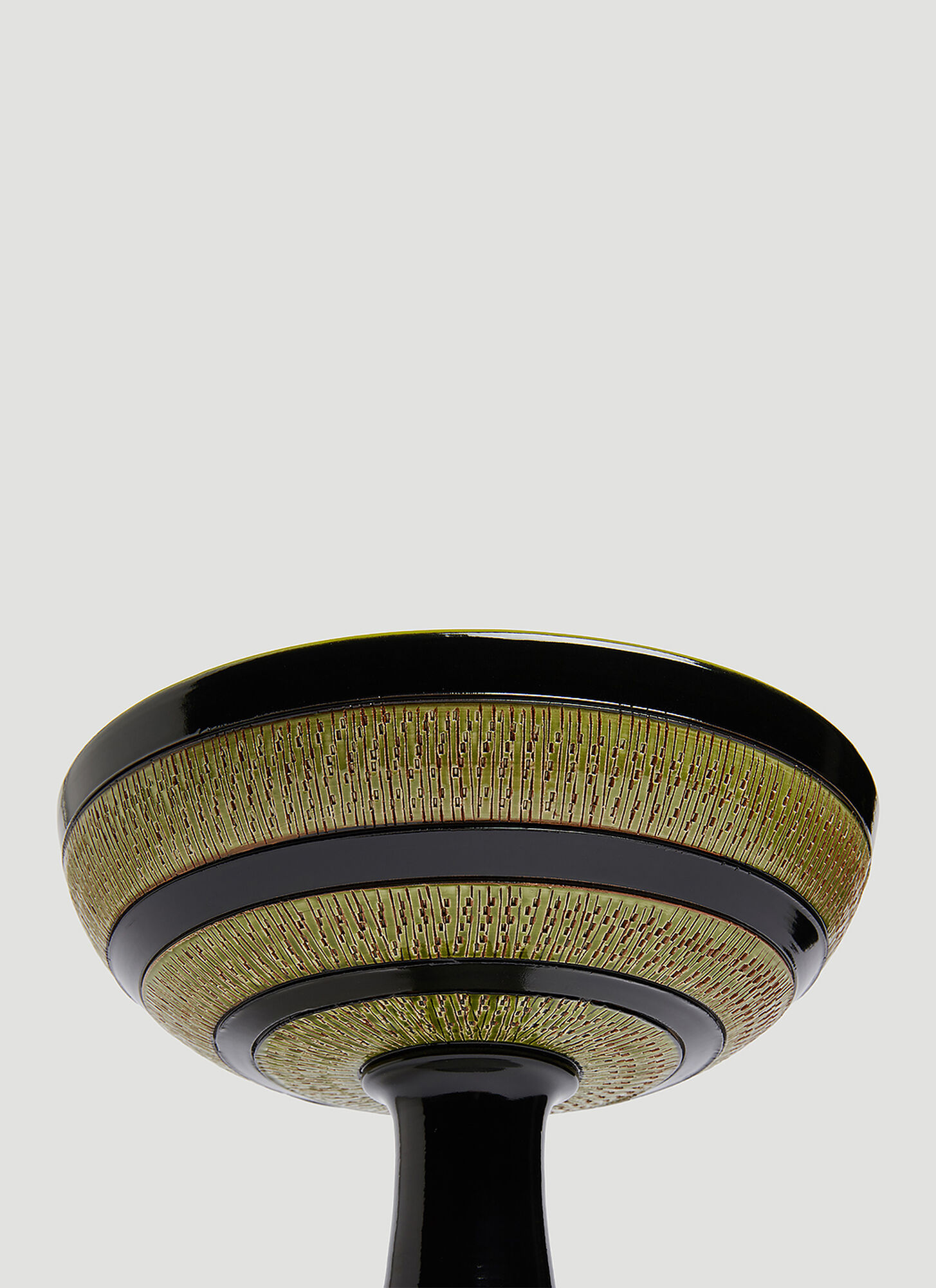  Bitossi Ceramiche Bitossi Ceramiche Raised Bowl -  Ceramics Black One Size 