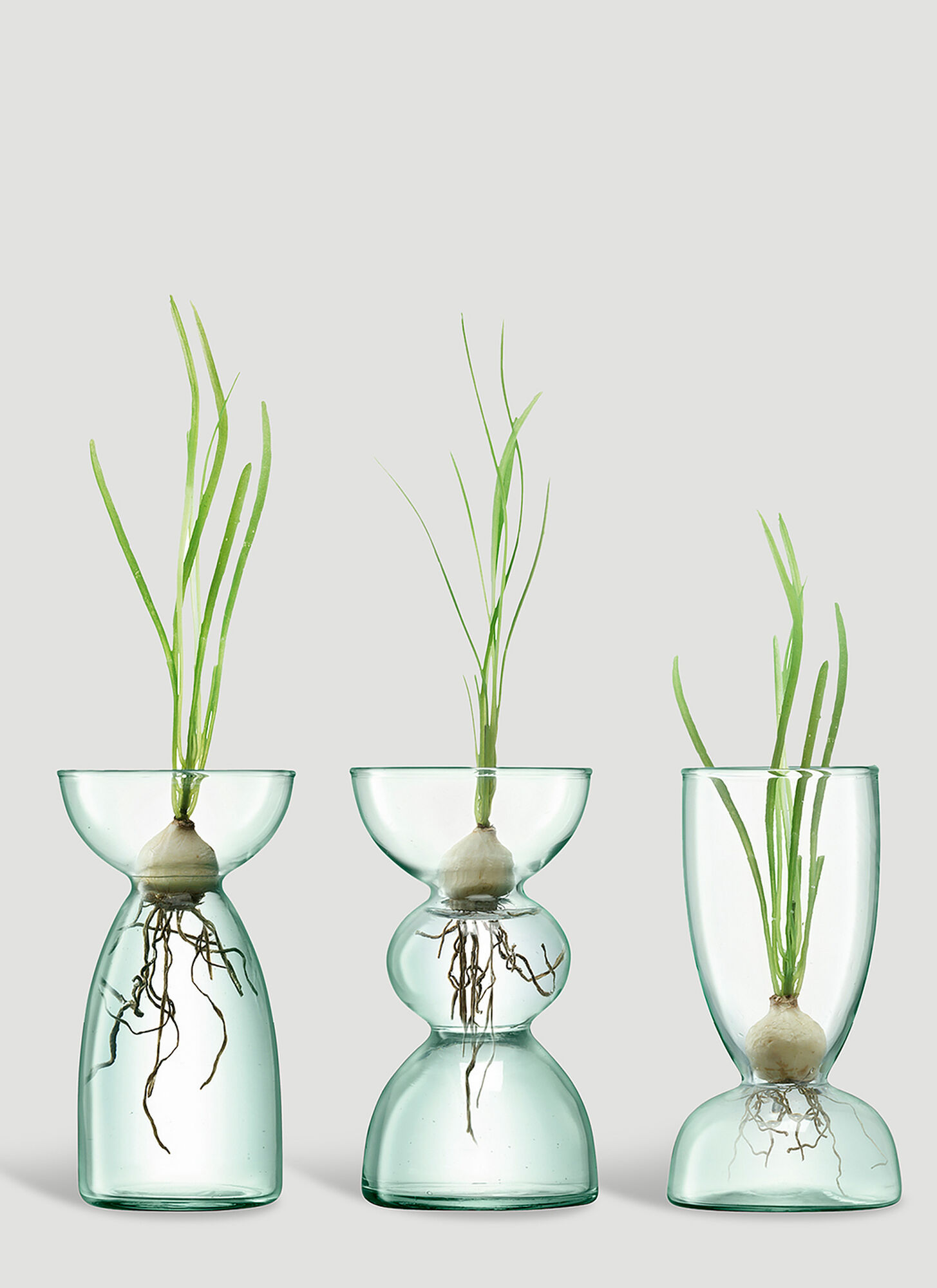  Lsa International Lsa International Set Of Three Canopy Trio Vase -  Vases Green One Size 