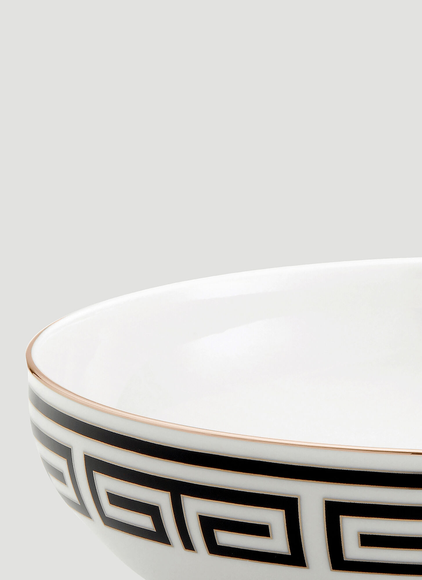  Ginori 1735 Ginori 1735 Labirinto Salad Bowl -  Kitchen Black One Size 