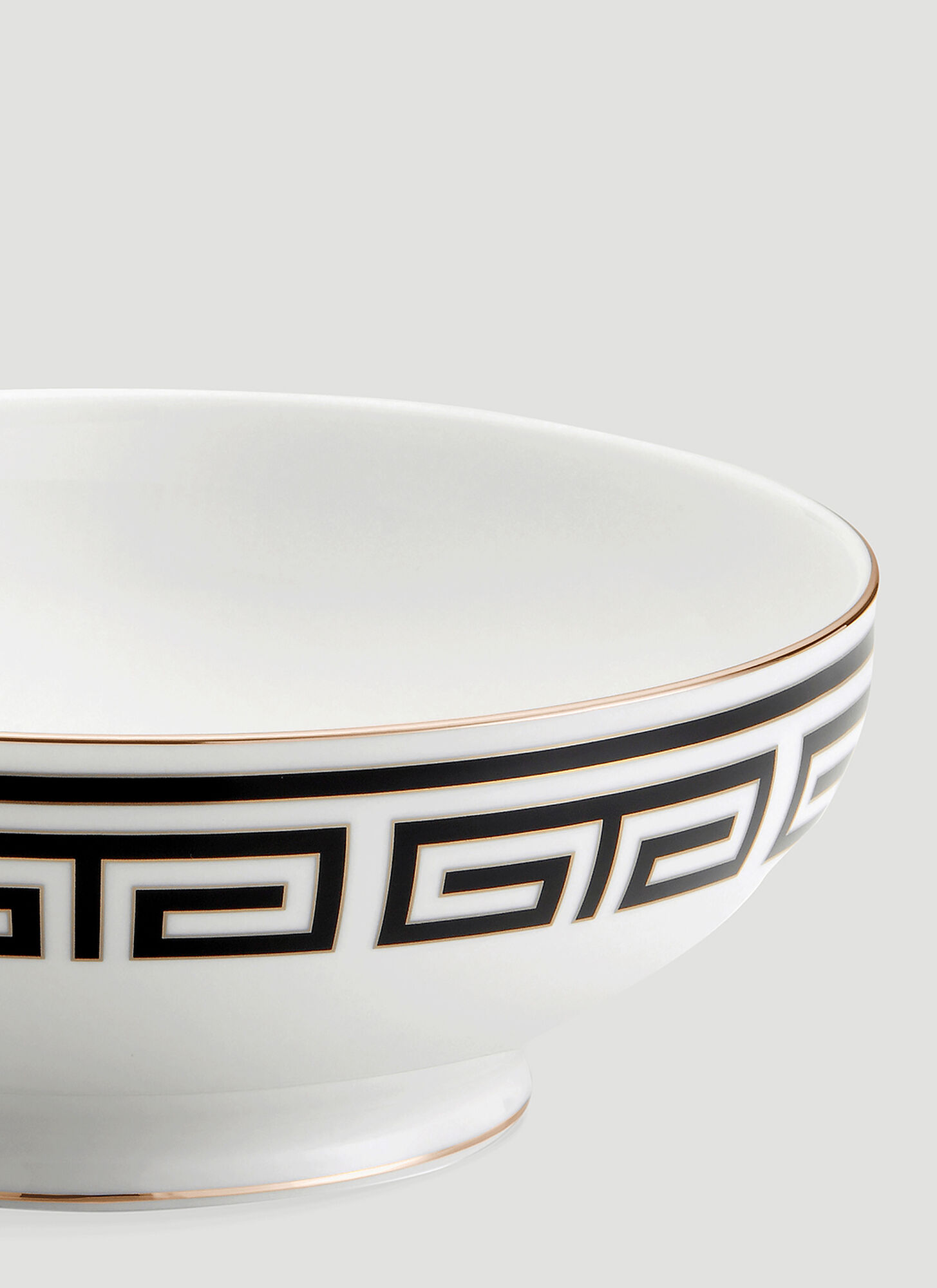  Ginori 1735 Ginori 1735 Labirinto Salad Bowl -  Kitchen Black One Size 
