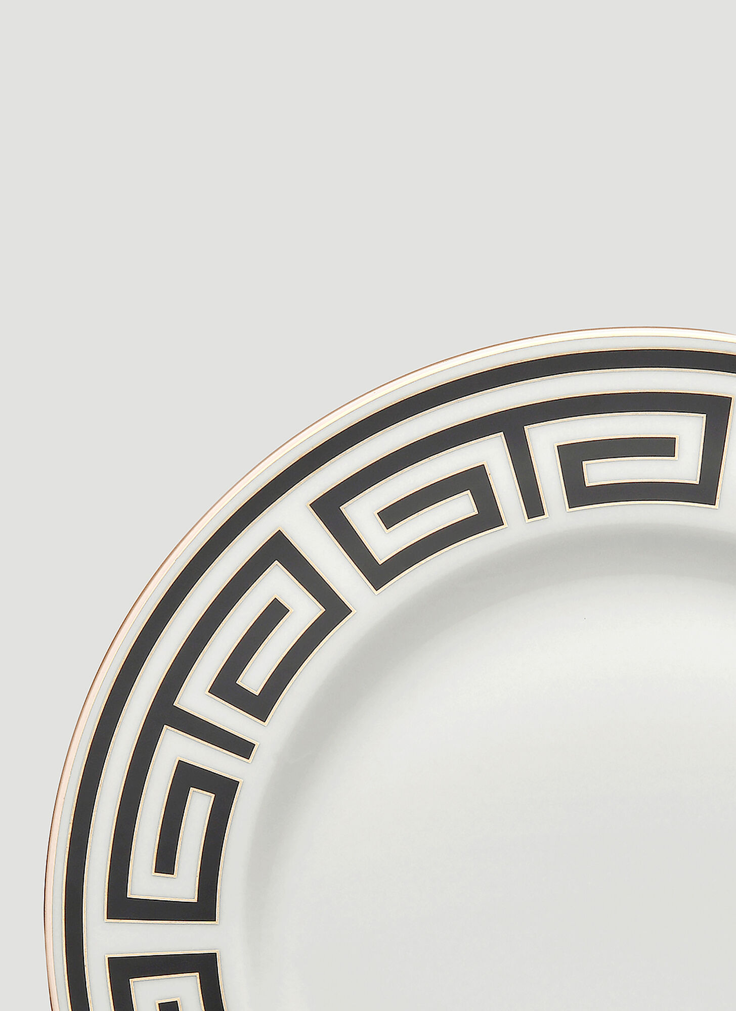  Ginori 1735 Ginori 1735 Labirinto Round Platter -  Kitchen Black One Size 