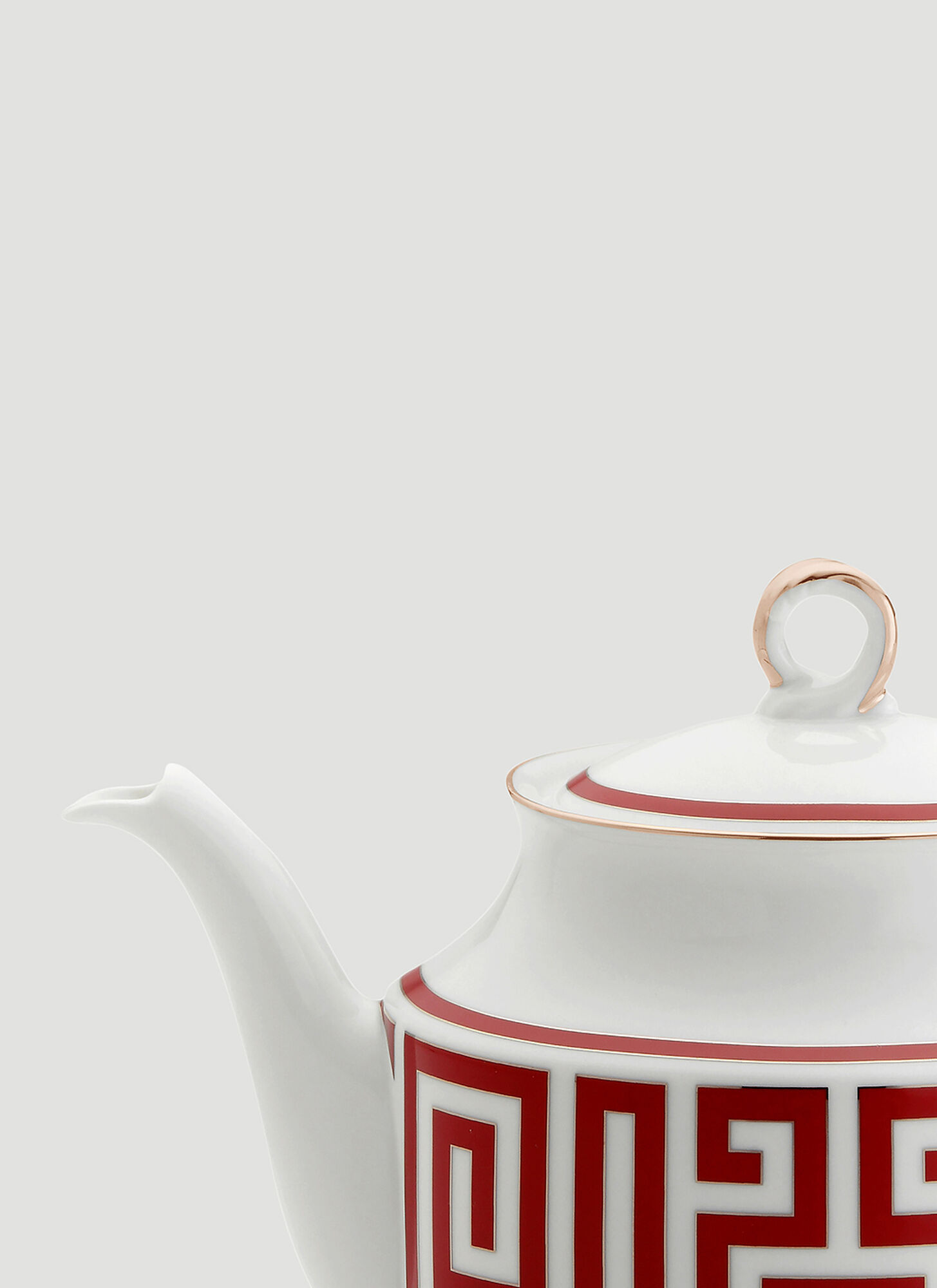  Ginori 1735 Ginori 1735 Labirinto Teapot -  Tea & Coffee Red One Size 