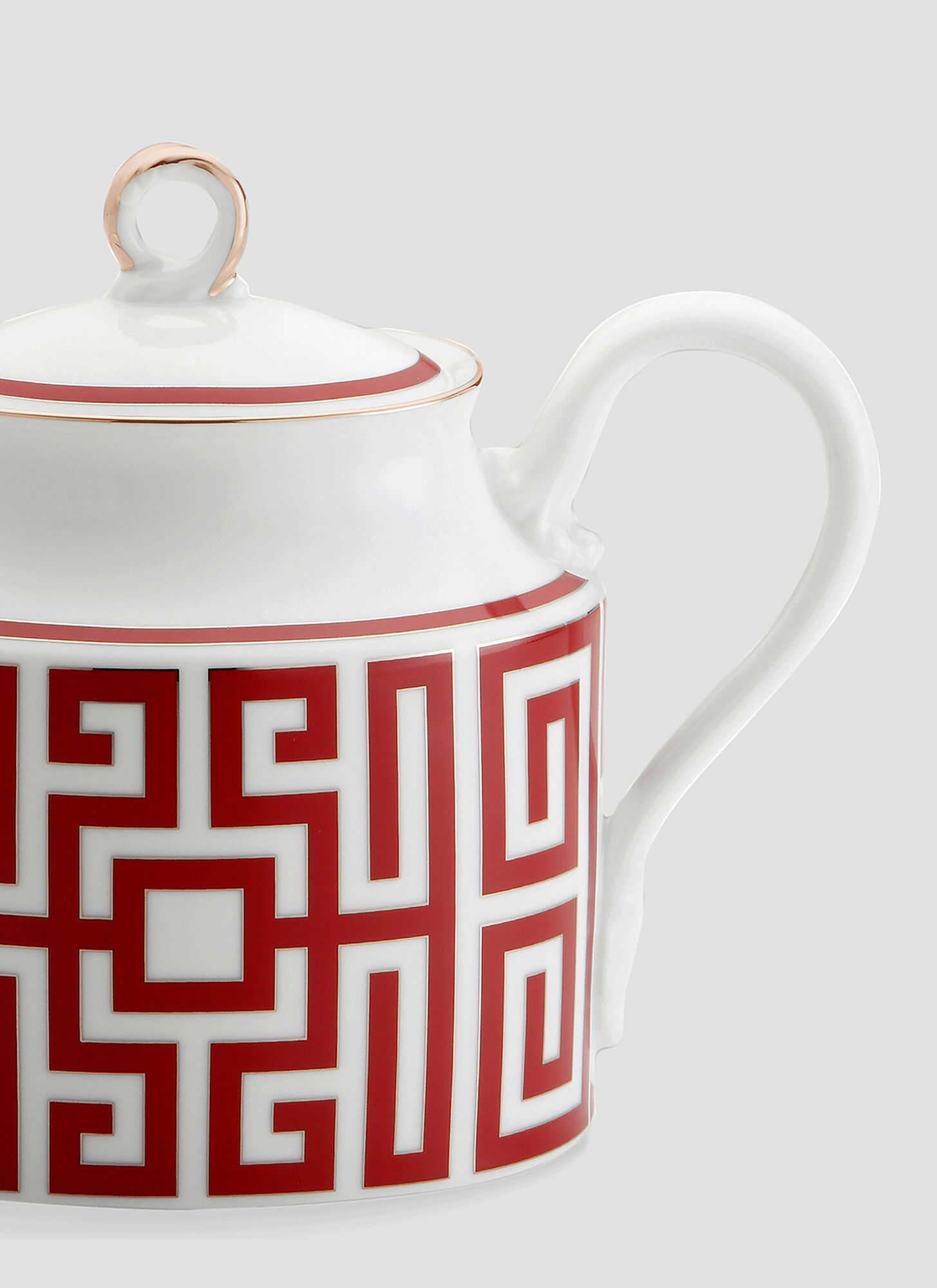  Ginori 1735 Ginori 1735 Labirinto Teapot -  Tea & Coffee Red One Size 