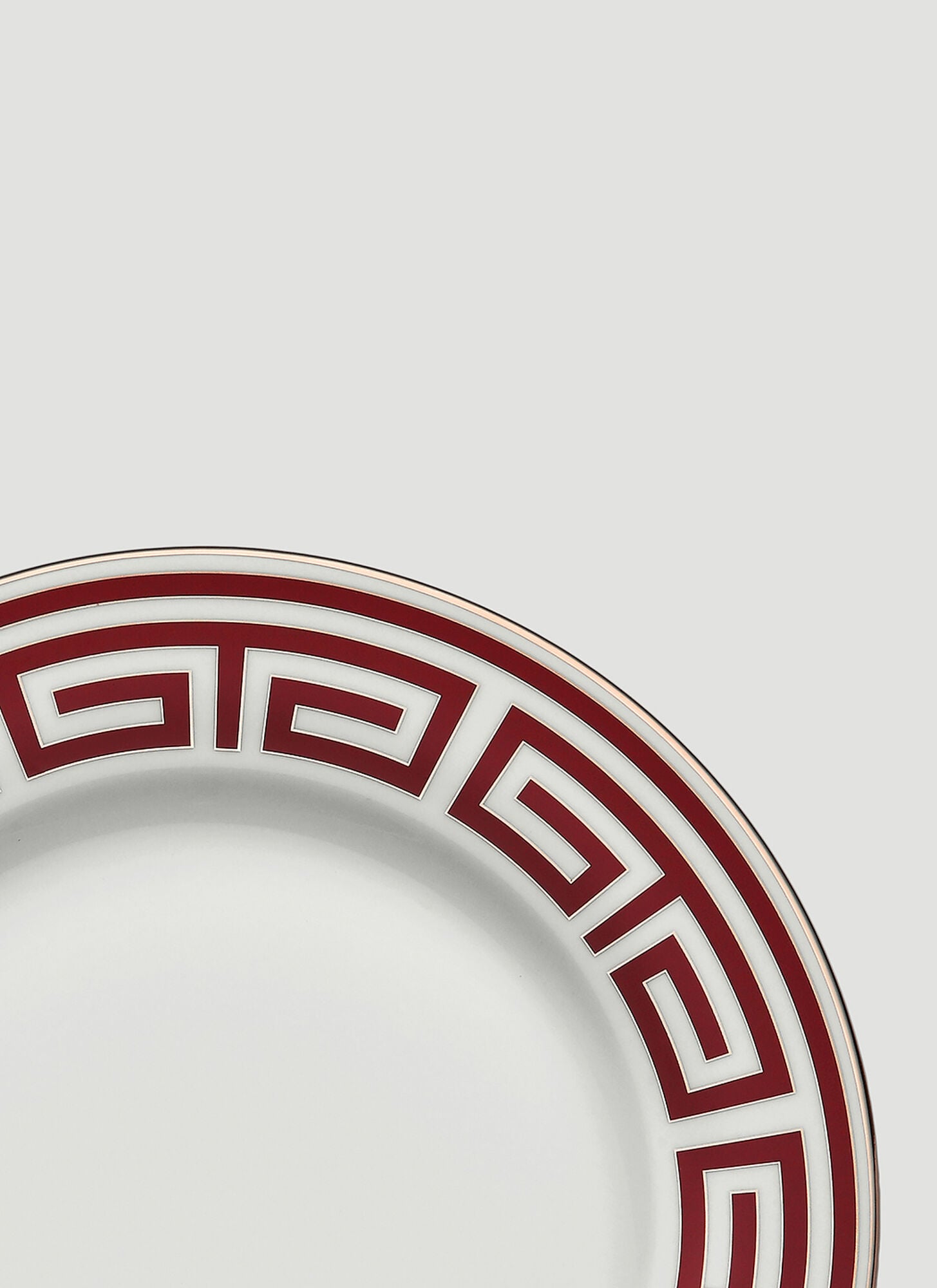  Ginori 1735 Ginori 1735 Labirinto Charger Plate -  Kitchen  Red One Size 