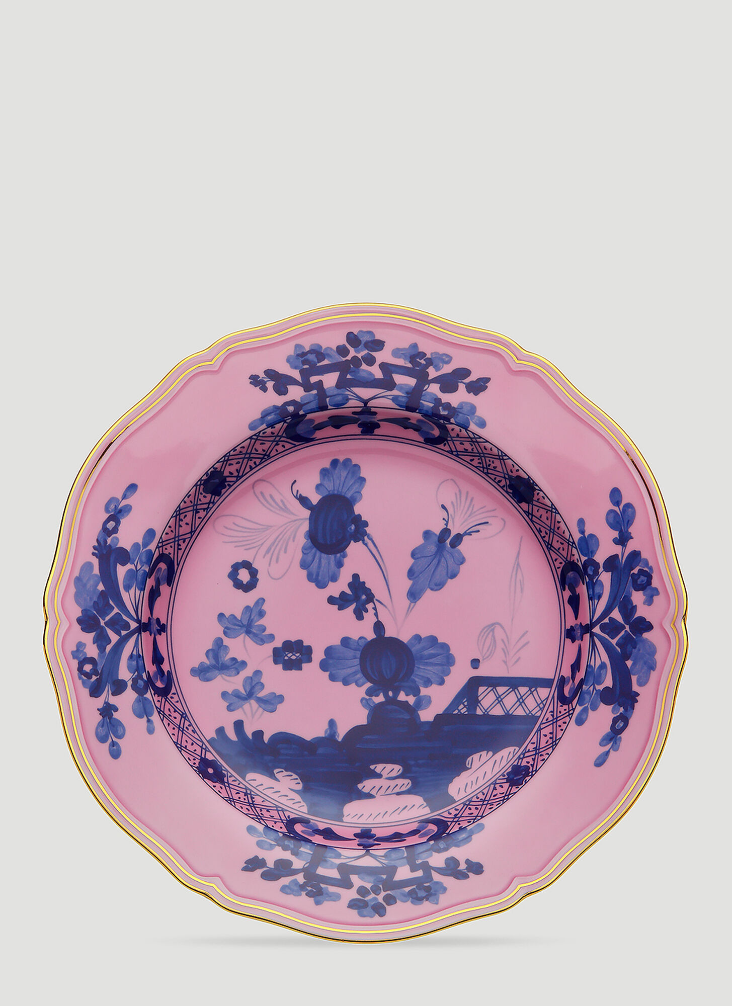 Ginori 1735 Unisex Pink Oriente Italiano Round Platter - Kitchen One Size