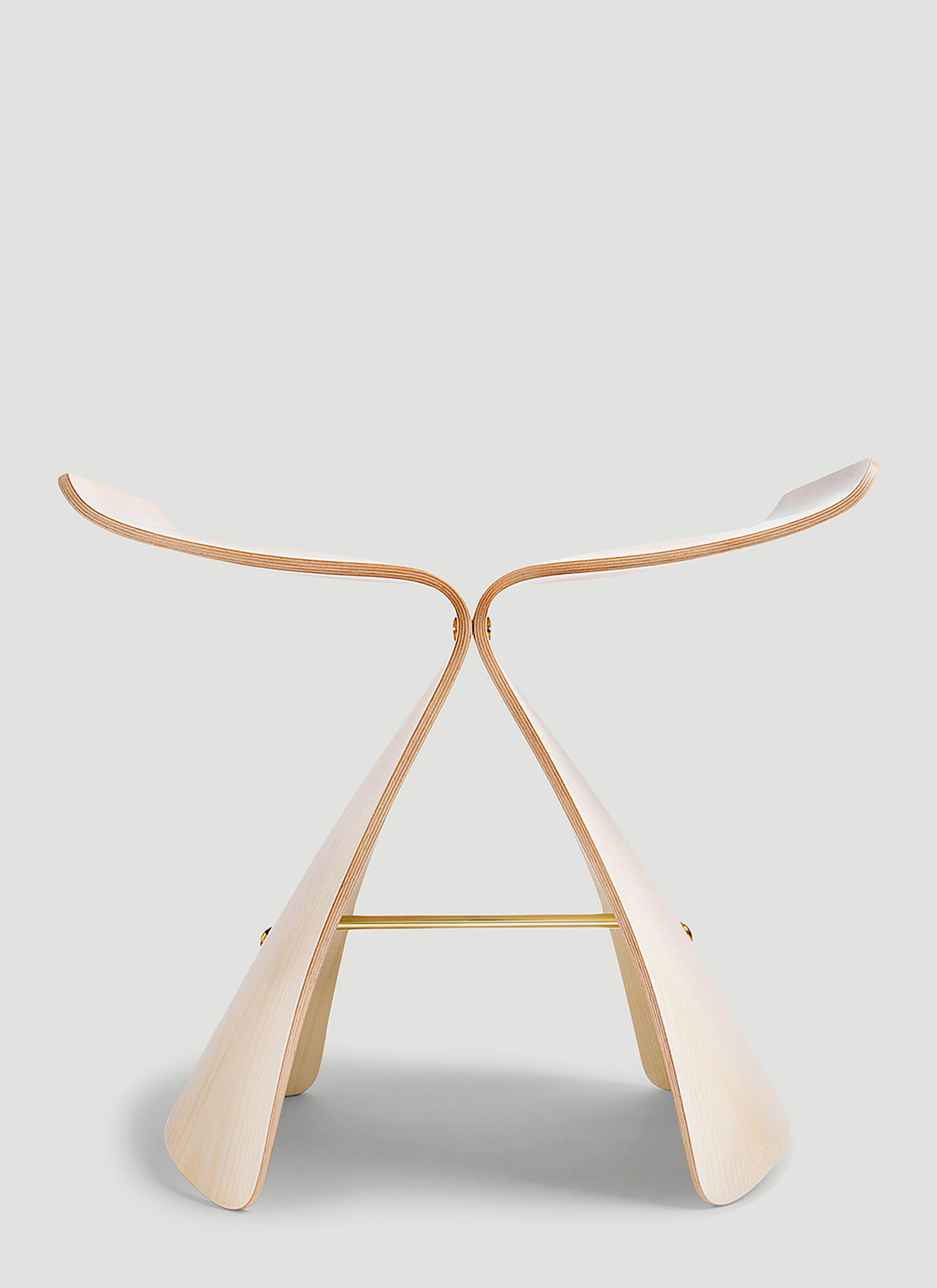  Vitra Vitra Butterfly Stool -  Organising Beige One Size 