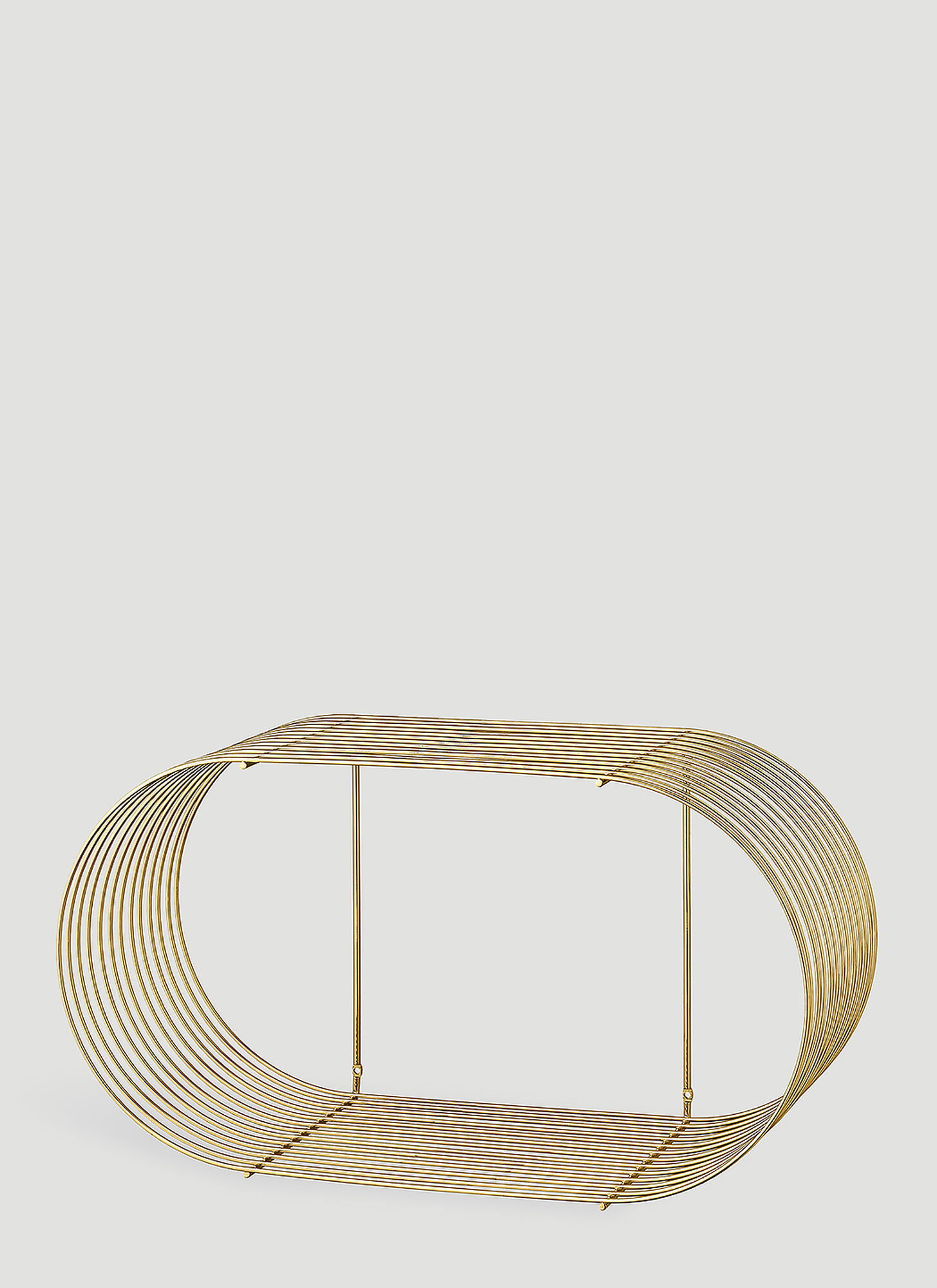 Aytm Unisex Gold Curva Shelf - Furniture One Size