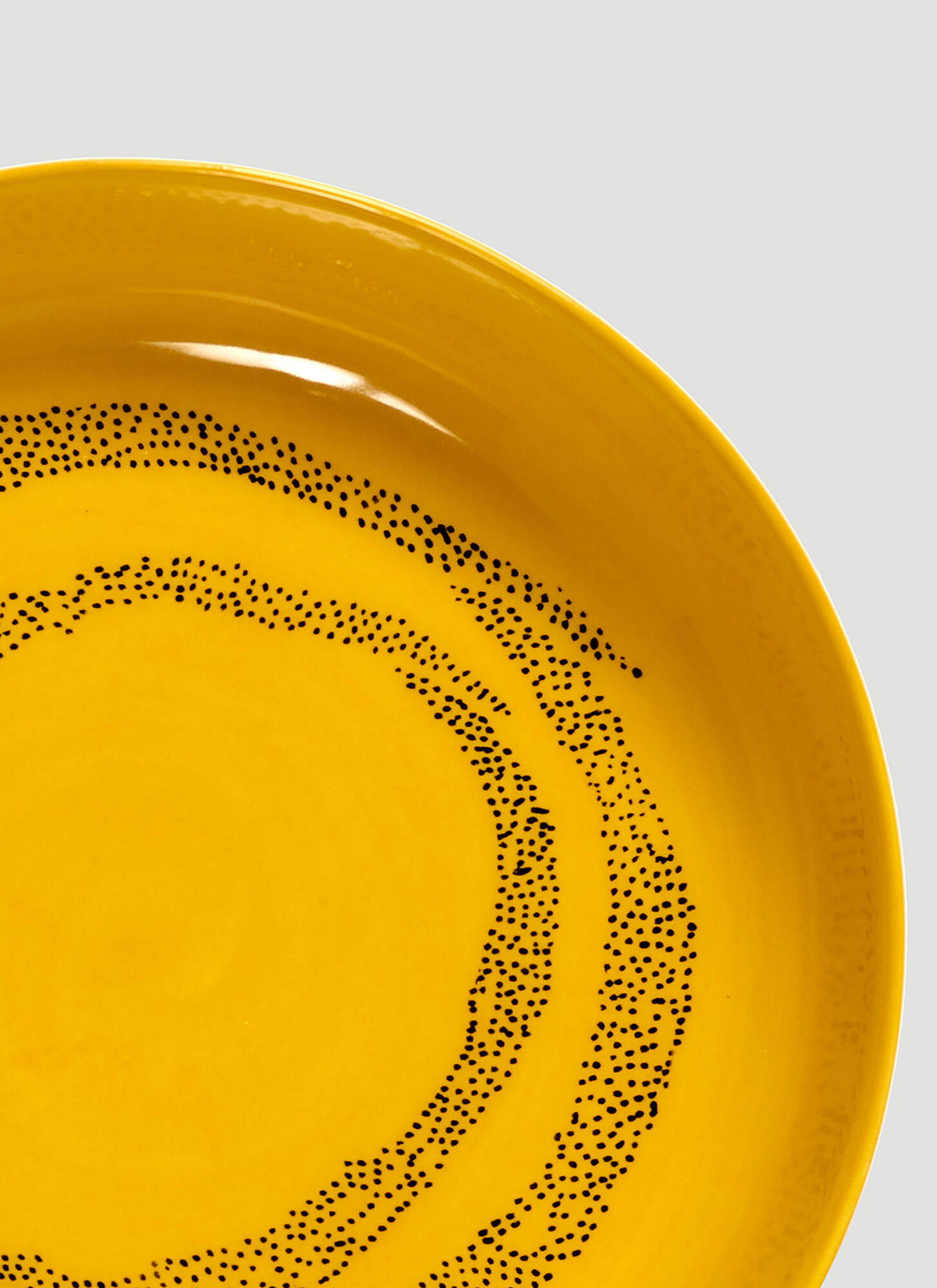  Serax Serax Set Of Two Feast Plates -  Kitchen  Yellow One Size 