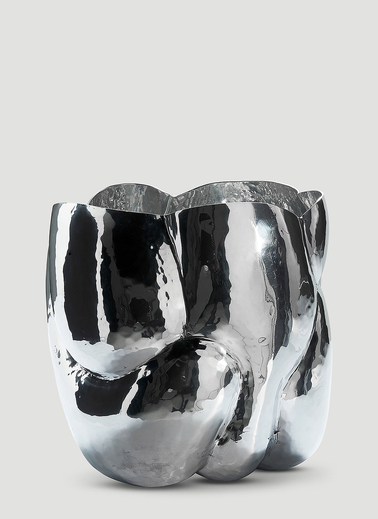  Tom Dixon Tom Dixon Cloud Short Vessel -  Vases Silver One Size 