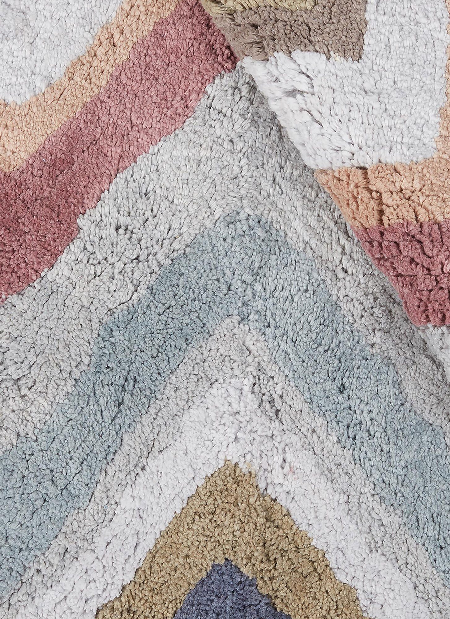  Missoni Missoni Amone Bath Mat -  Textiles Light Blue One Size 