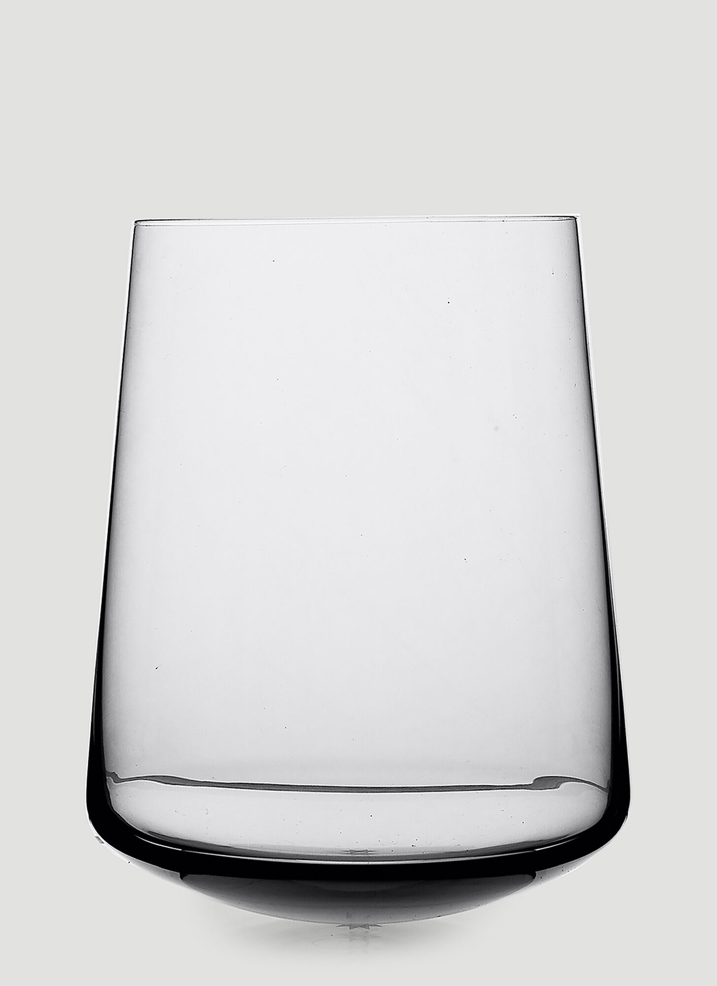 Ichendorf Milano Unisex Grey Set Of Two Stand Up White Wine Glasses - Glassware One Size