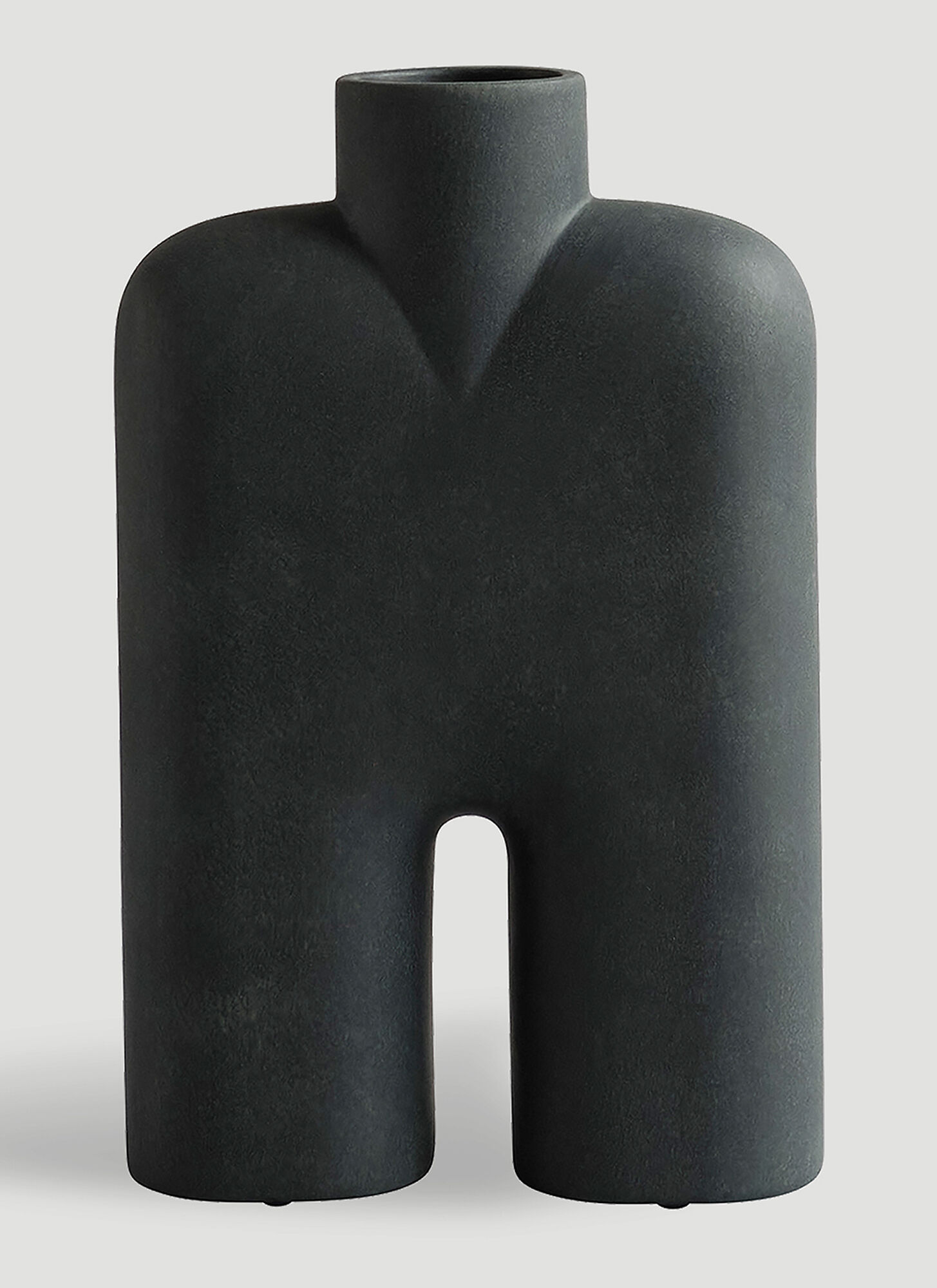 101 Copenhagen Unisex Black Cobra Tall Hexa Vase - Vases One Size