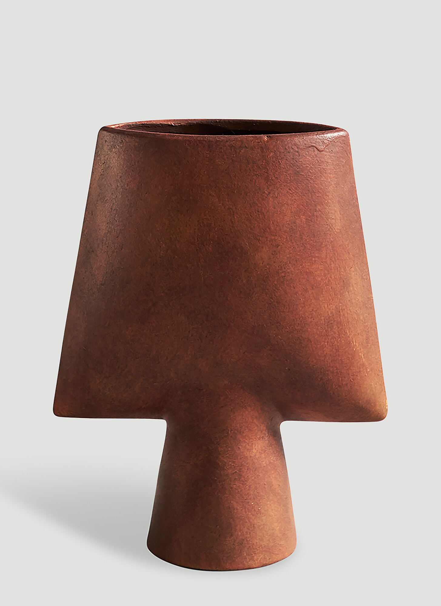 101 Copenhagen Unisex Brown Sphere Square Mini Vase - Vases One Size