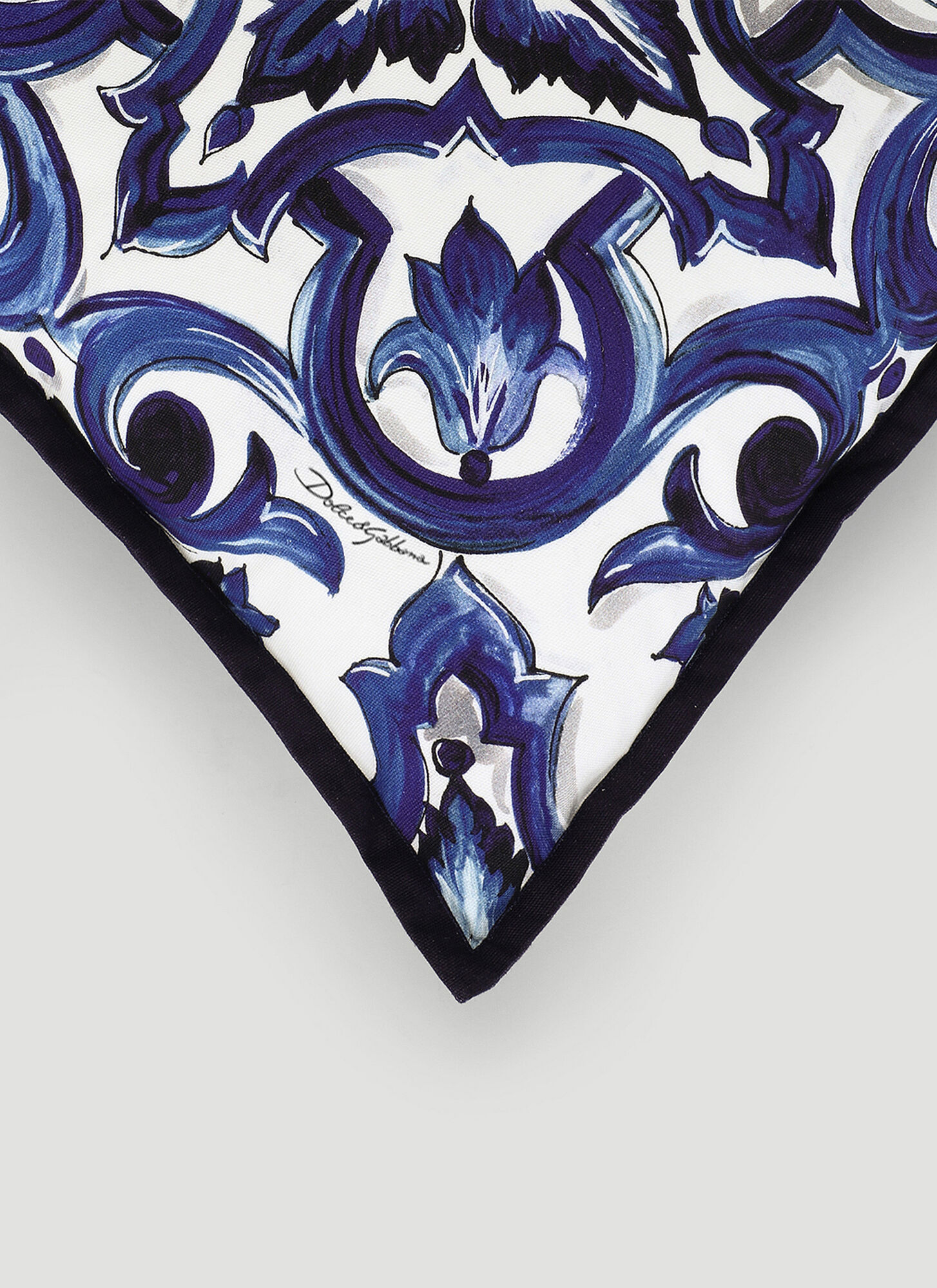  Dolce & Gabbana Casa Dolce & Gabbana Casa Canvas Cushion Small -  Textiles Multicoloured One Size 