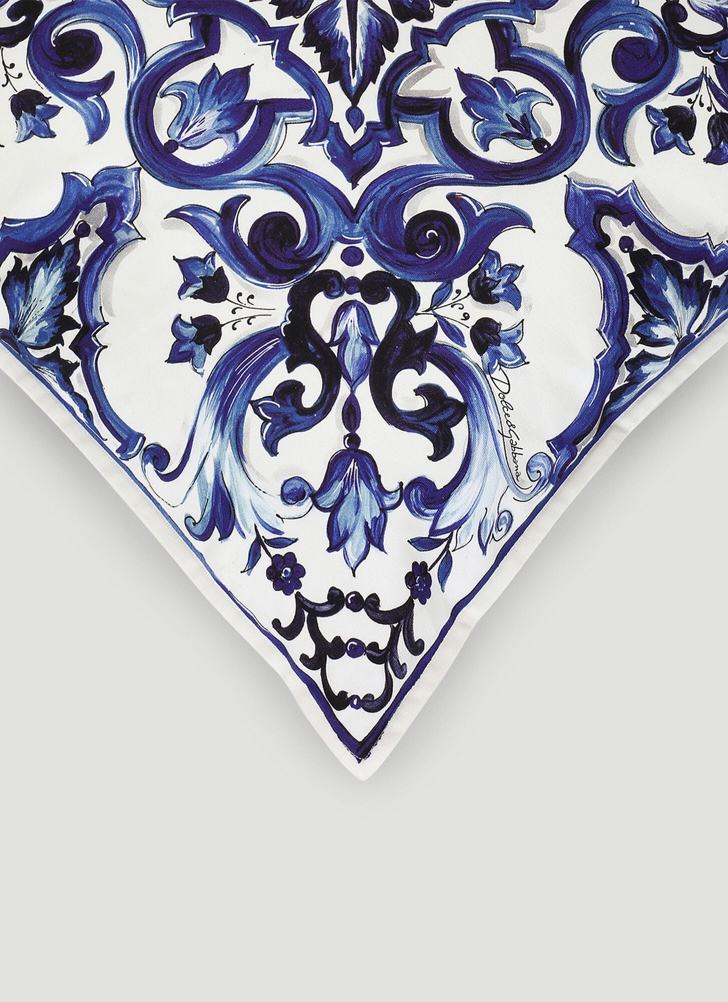  Dolce & Gabbana Casa Dolce & Gabbana Casa Canvas Cushion Medium -  Textiles Multicoloured One Size 