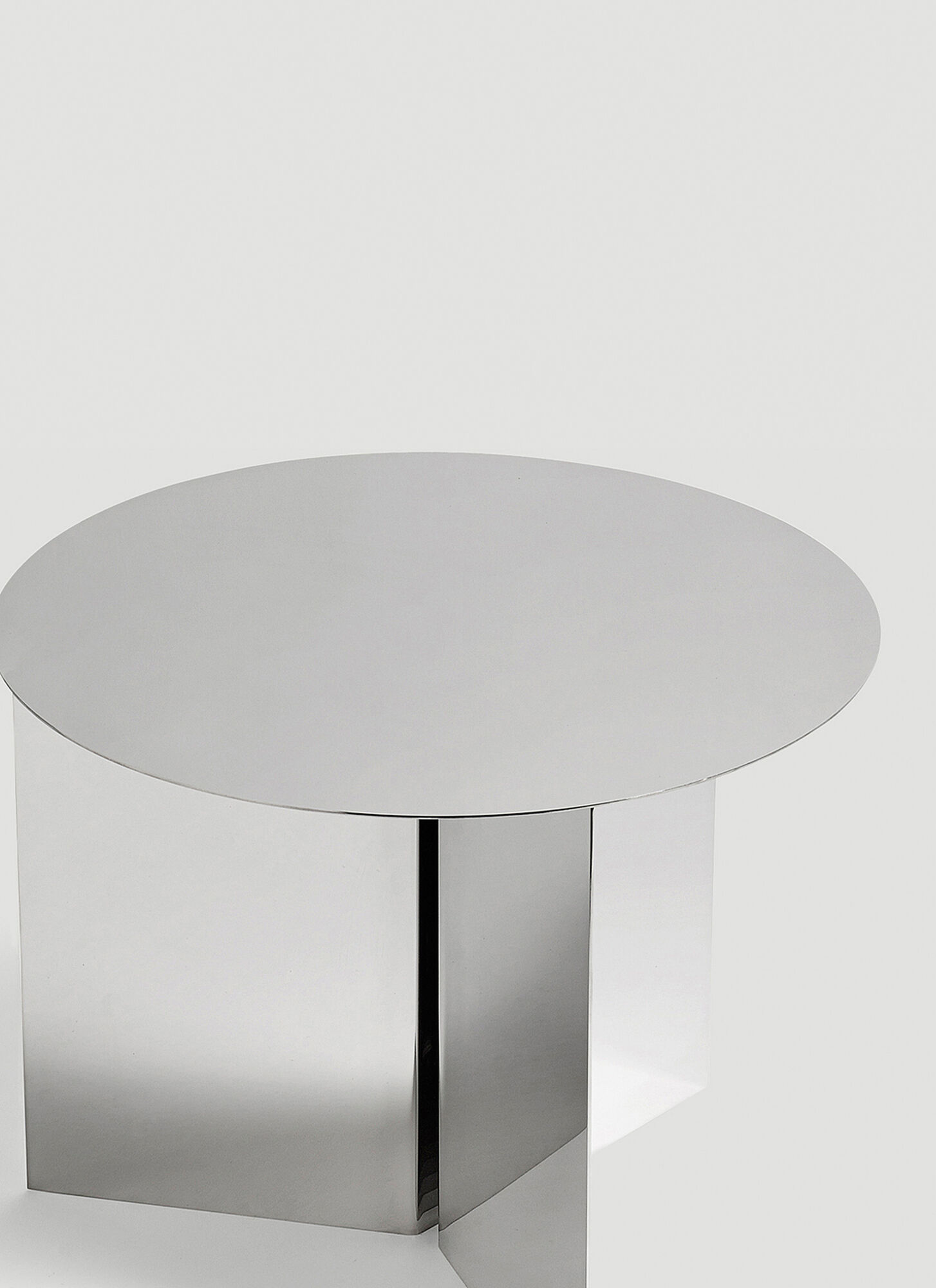  Hay Hay Mirrored Slit Table -  Miroirs Silver One Size 