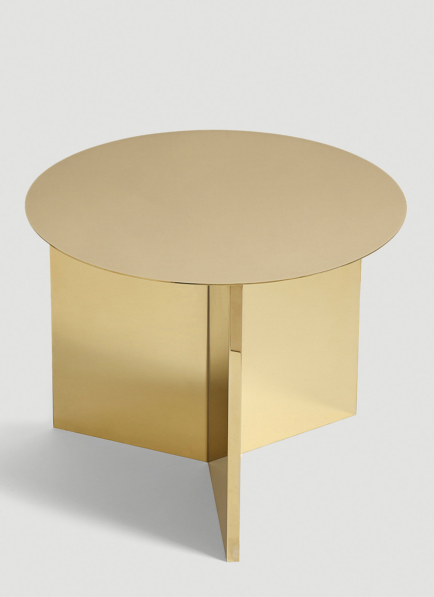 Hay Unisex Gold Slit Table - Furniture One Size
