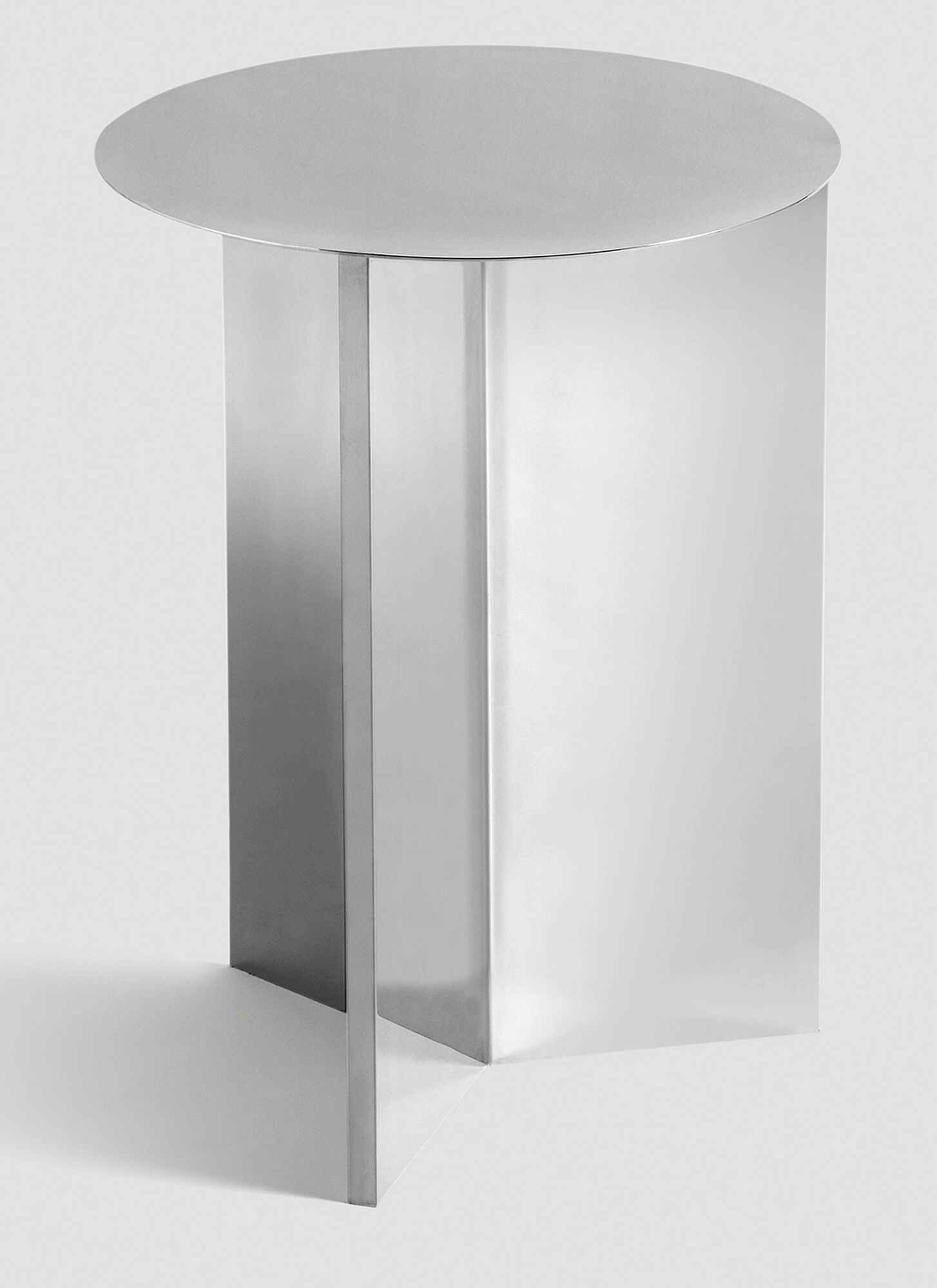  Hay Hay High Mirrored Slit Table -  Mirrors Silver One Size 
