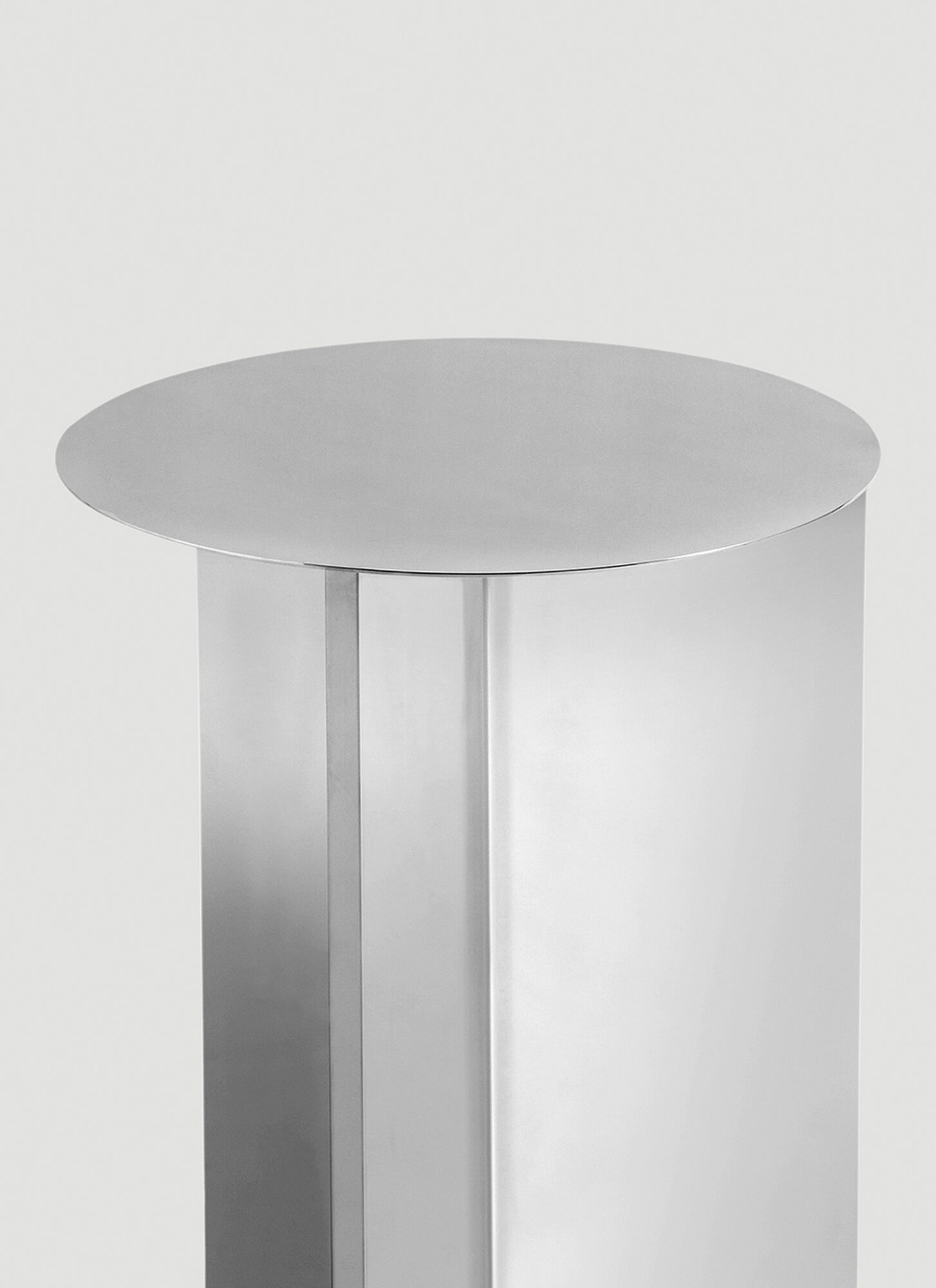  Hay Hay High Mirrored Slit Table -  Mirrors Silver One Size 