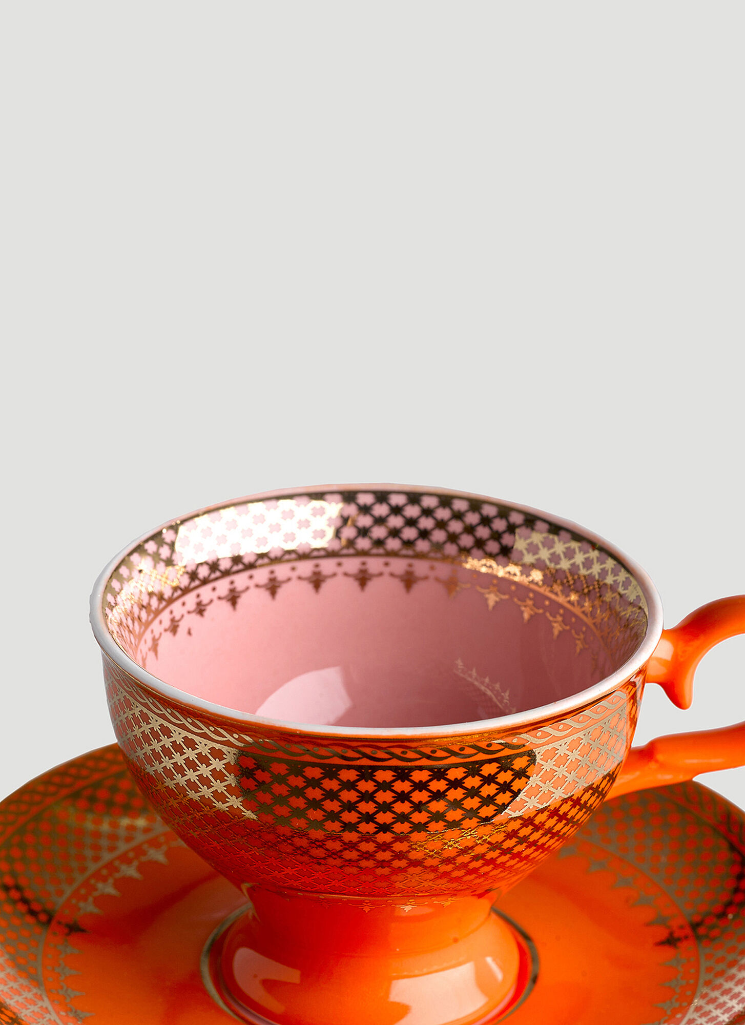  Polspotten Polspotten Set Of Four Grandma Espresso Cups And Saucers -  Tea & Coffee Multicoloured One Size 