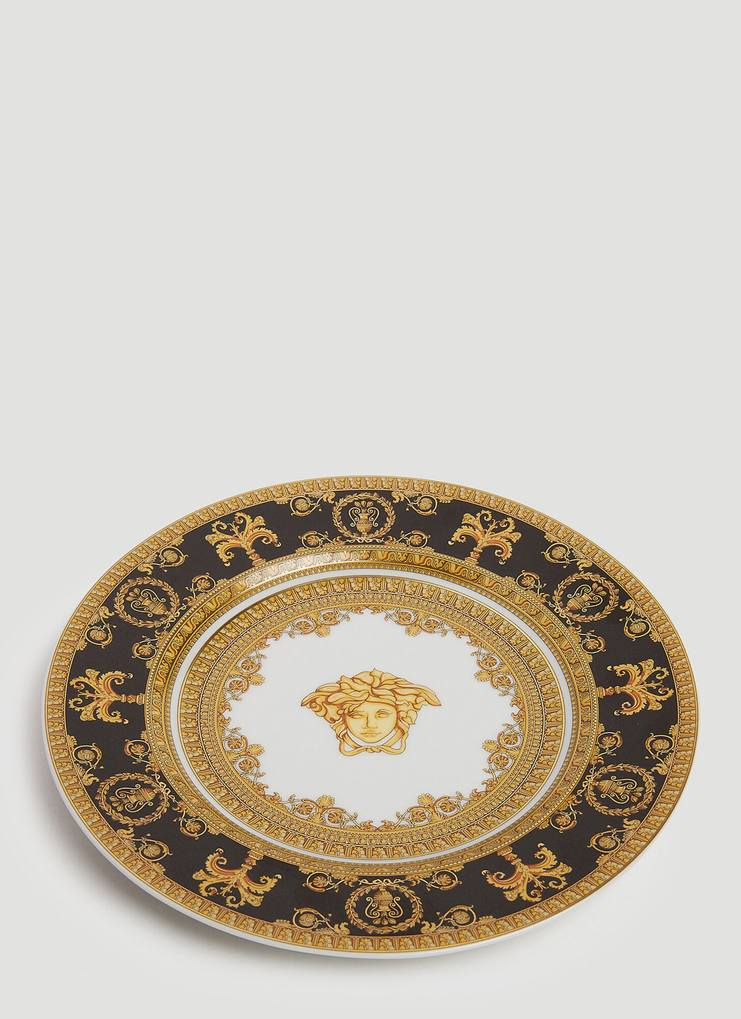  Rosenthal Rosenthal Medium Baroque Nero Plate -  Kitchen  Gold One Size 