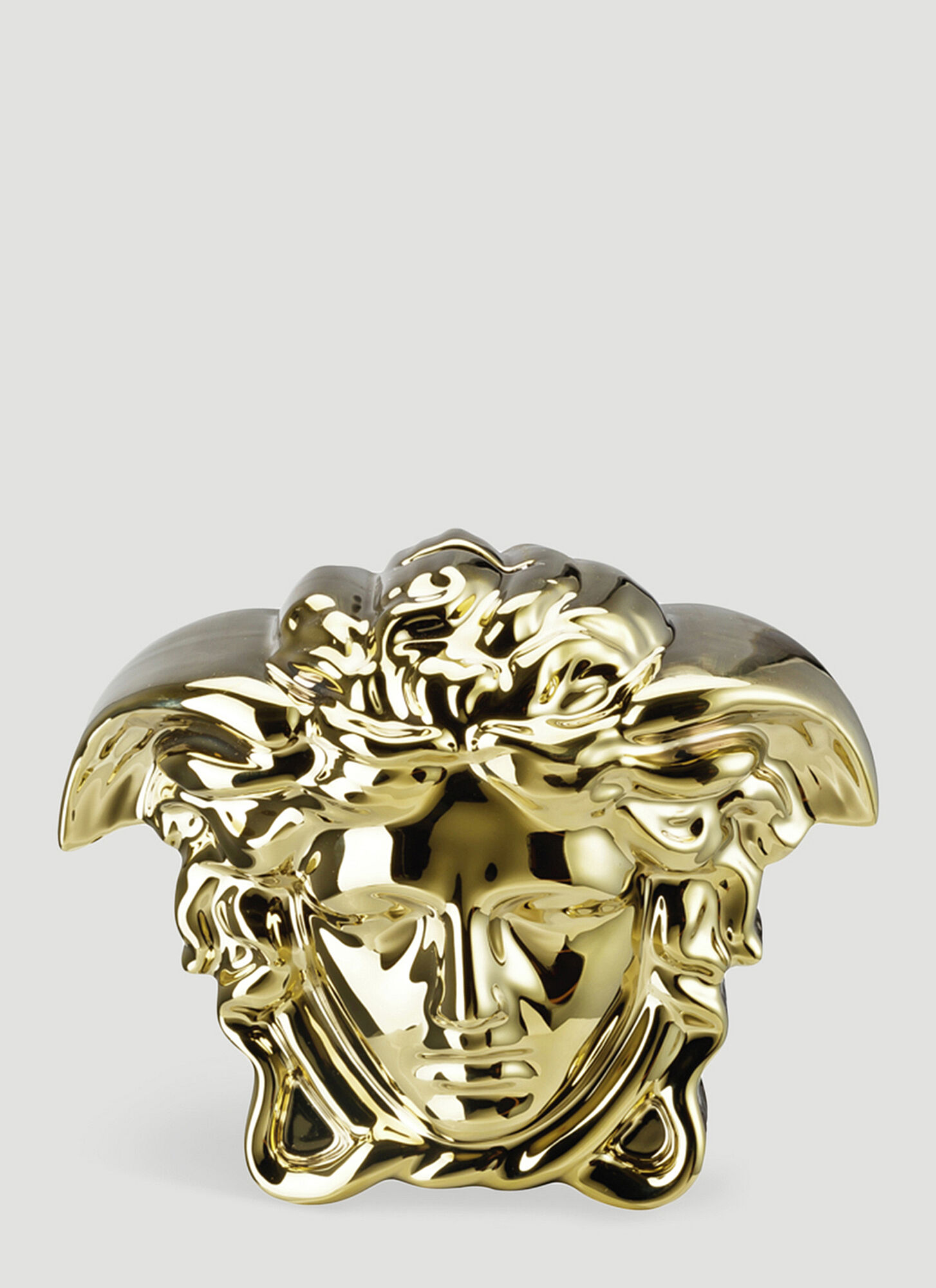 Rosenthal Unisex Gold Medusa Money Box - Decorative Objects One Size