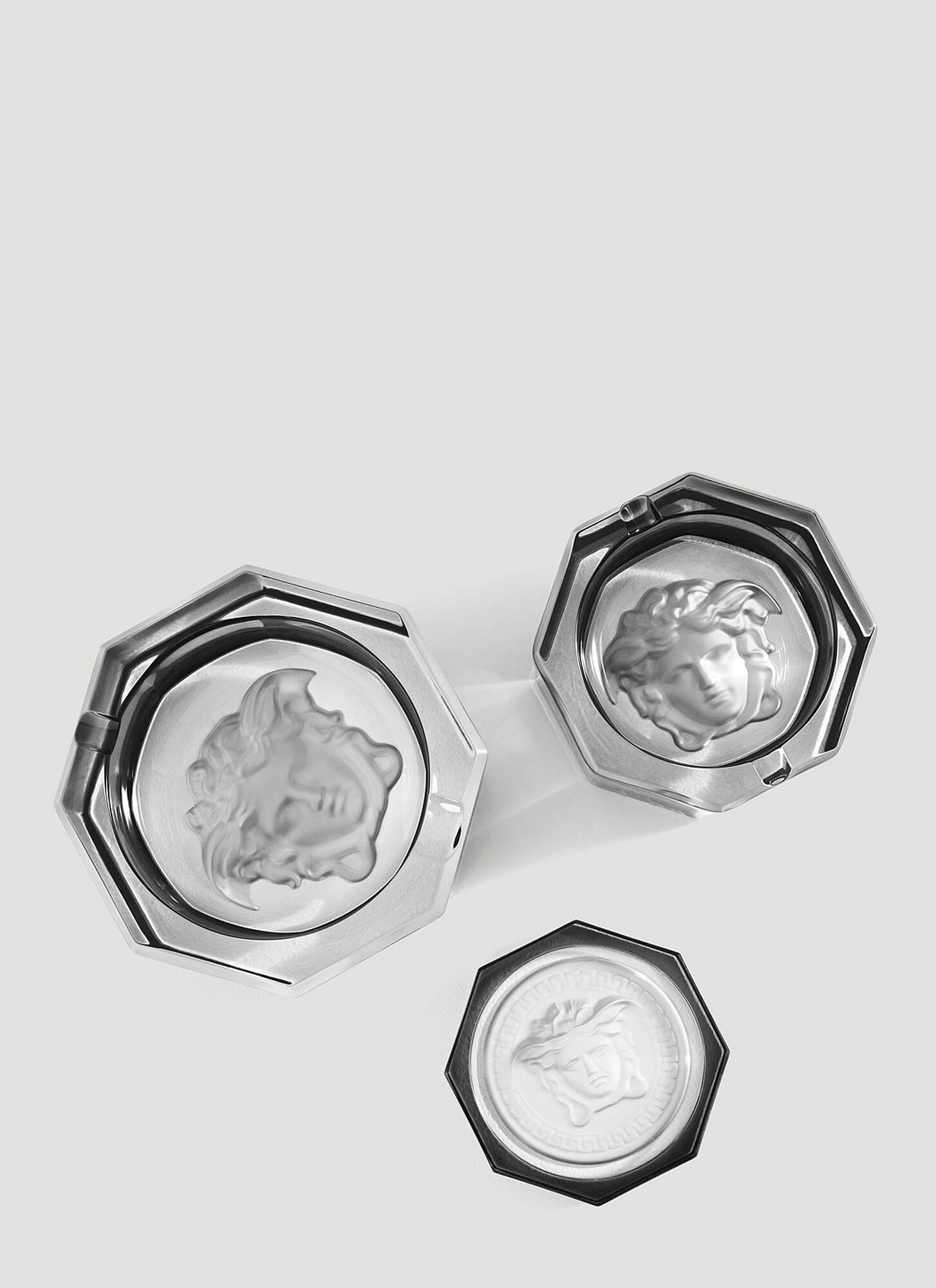  Rosenthal Rosenthal Small Medusa Ashtray -  Ceramics Transparent One Size 