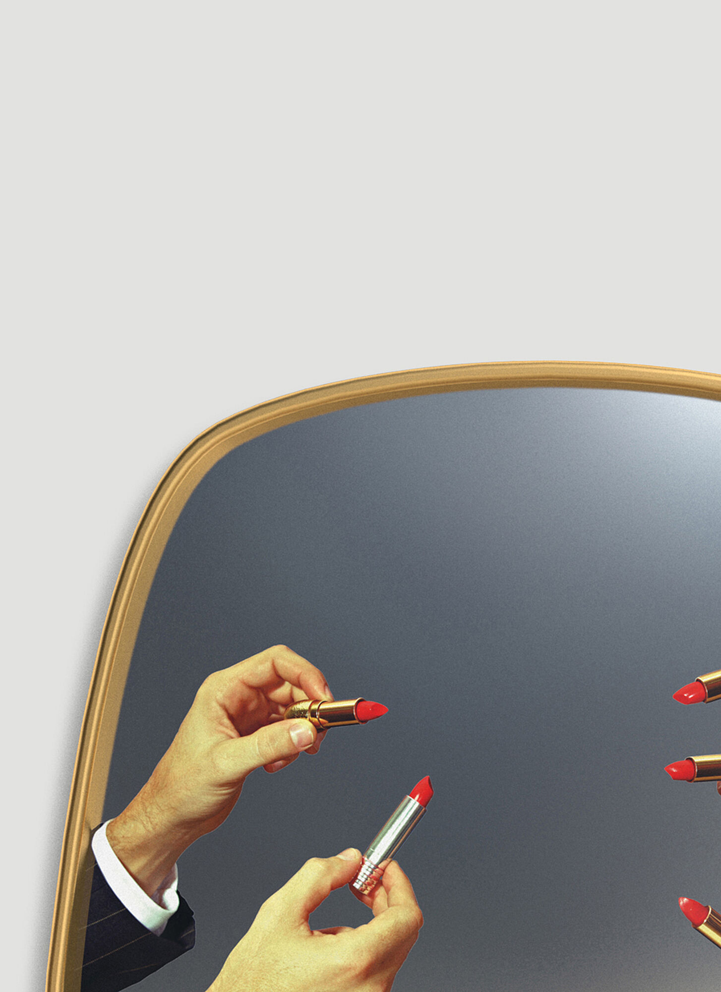  Seletti Seletti Lipsticks Mirror -  Mirrors Transparent One Size 