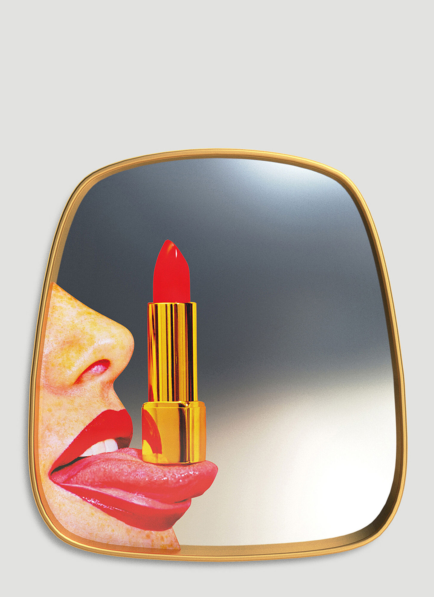 Seletti Unisex Transparent Tongue Mirror - Mirrors One Size