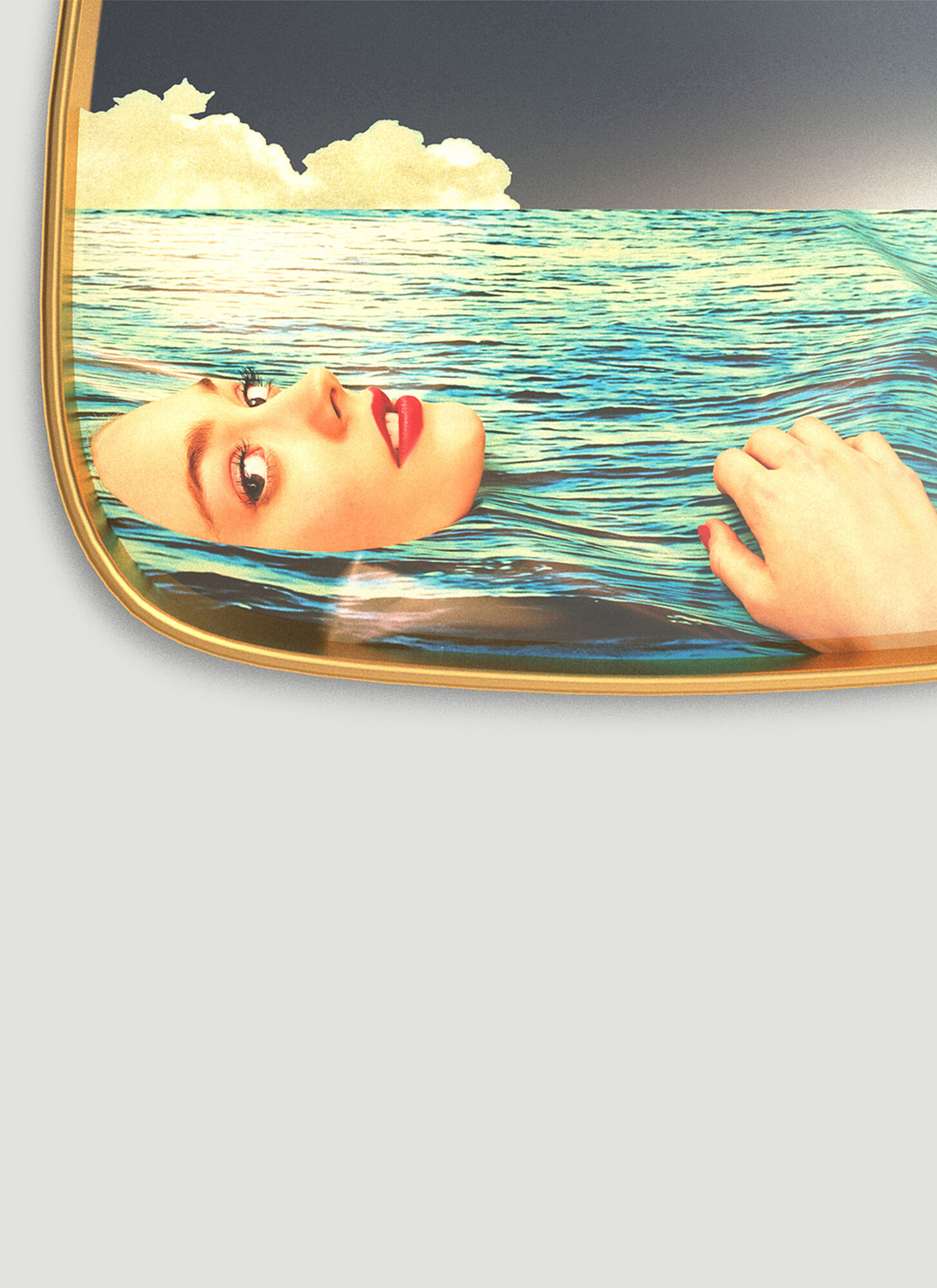  Seletti Seletti Sea Girl Mirror -  Mirrors Multicoloured One Size 