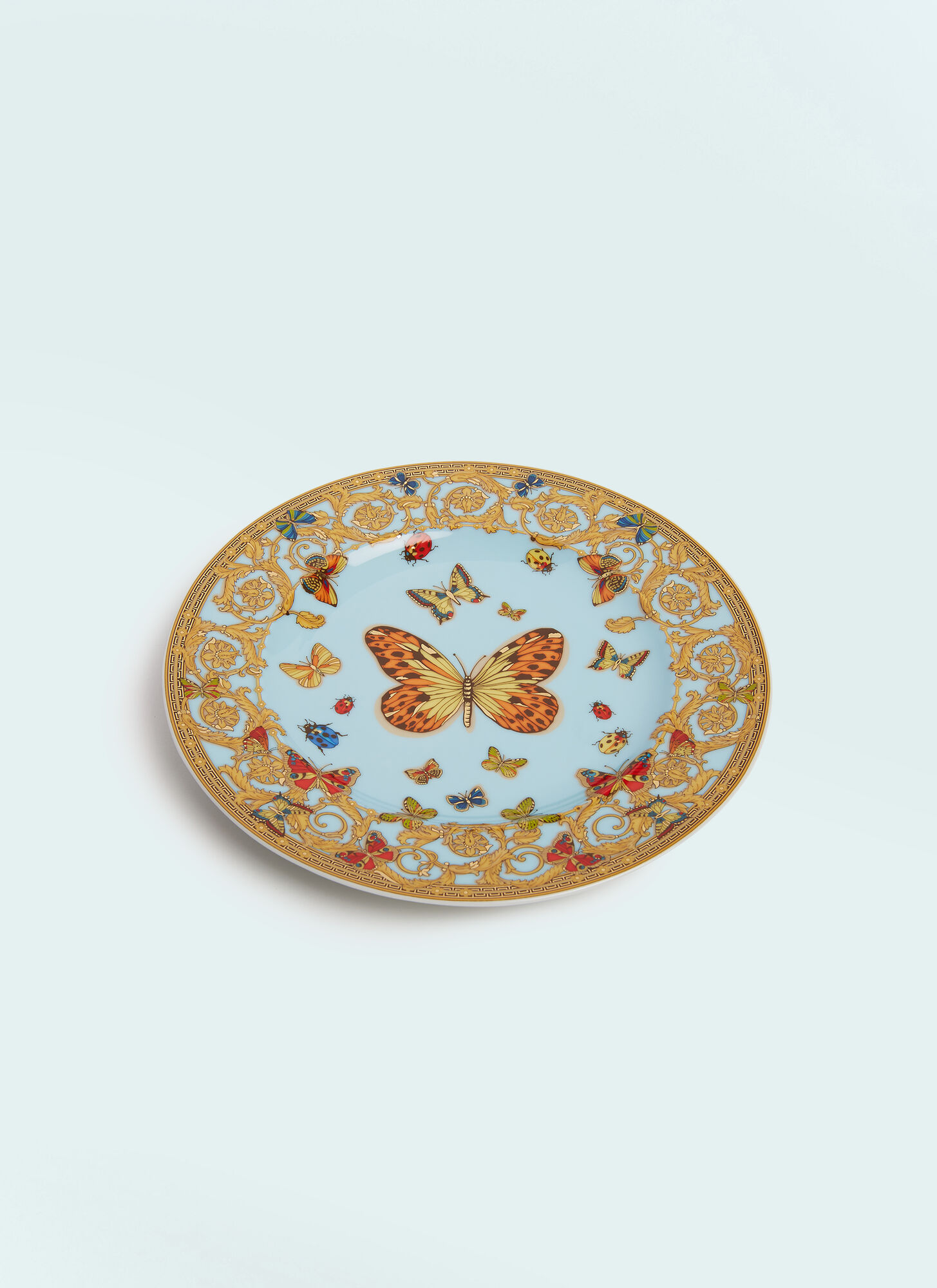  Rosenthal Rosenthal Le Jardin De Versace Medium Plate -  Kitchen Yellow One Size 
