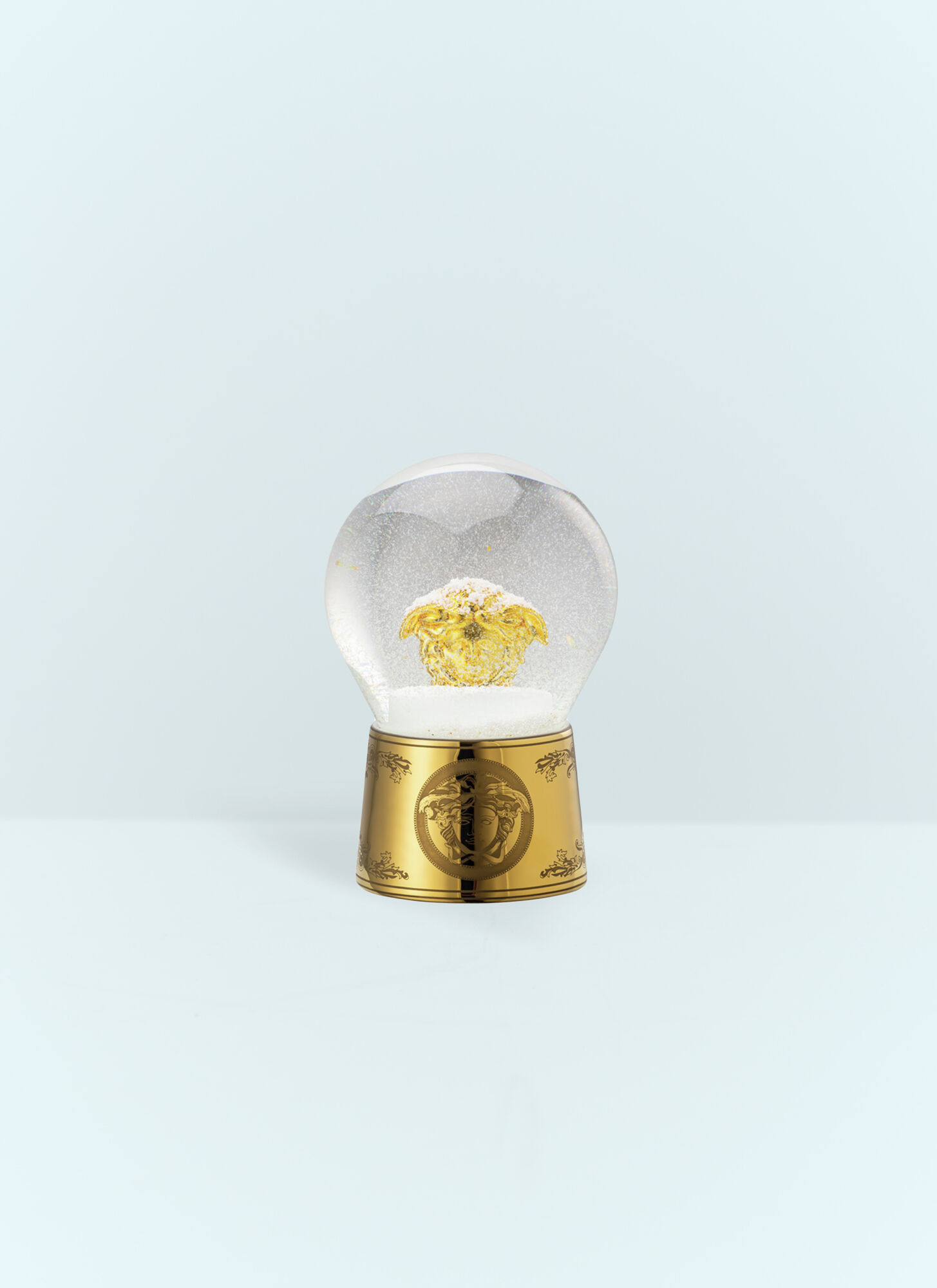 Rosenthal Unisex Gold Small Medusa Snow Sphere - Decorative Objects One Size