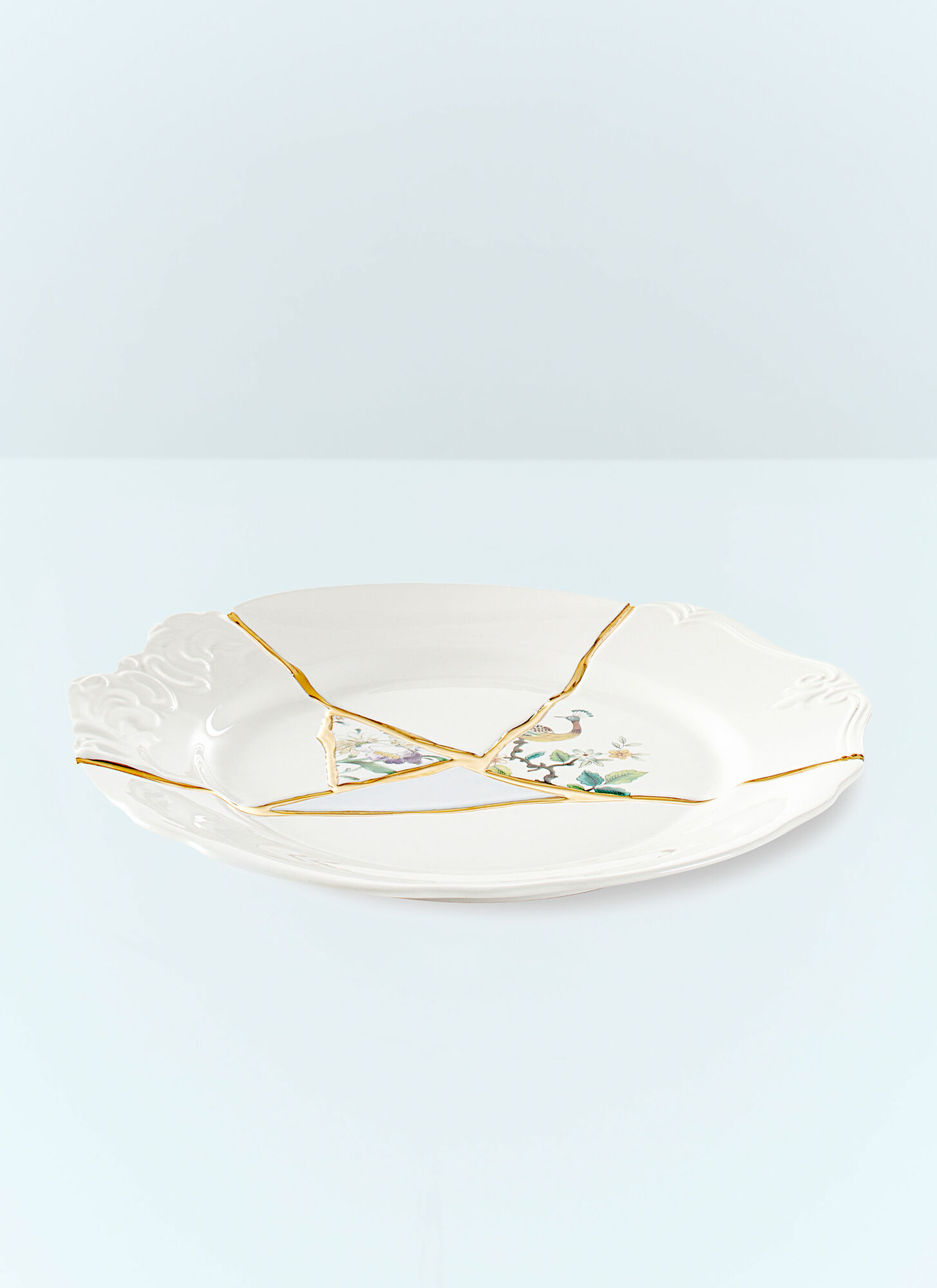  Seletti Seletti Kintsugi N. 2 Dinner Plate -  Kitchen  White One Size 