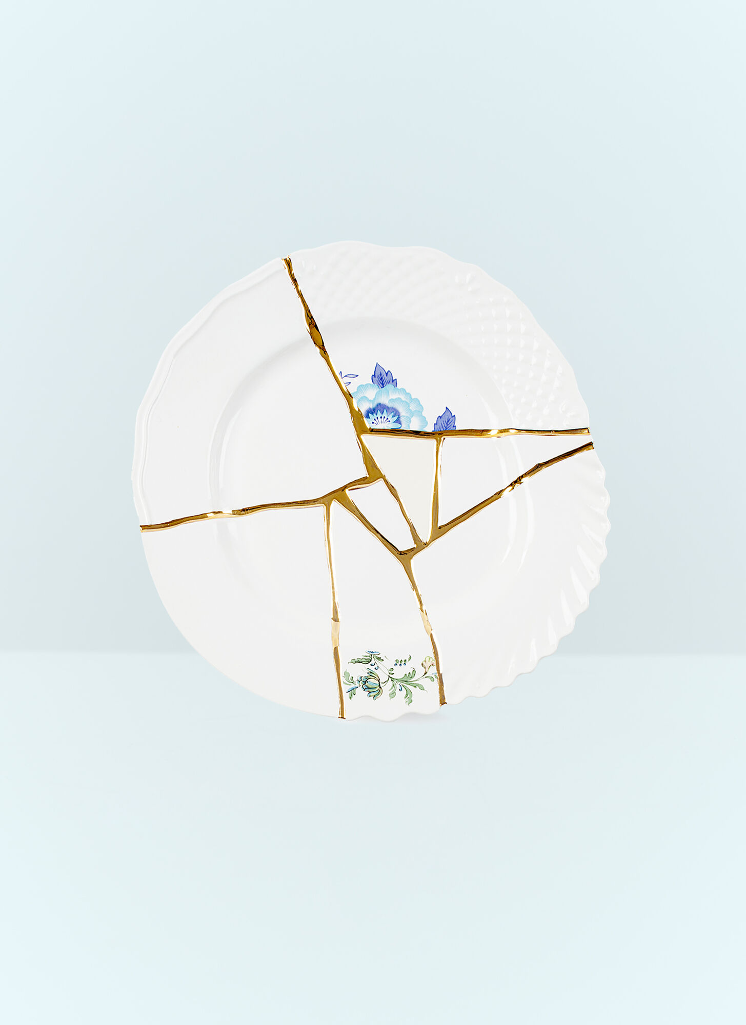 Seletti Kintsugi N. 3 Dinner Plate - 厨房 White One Size