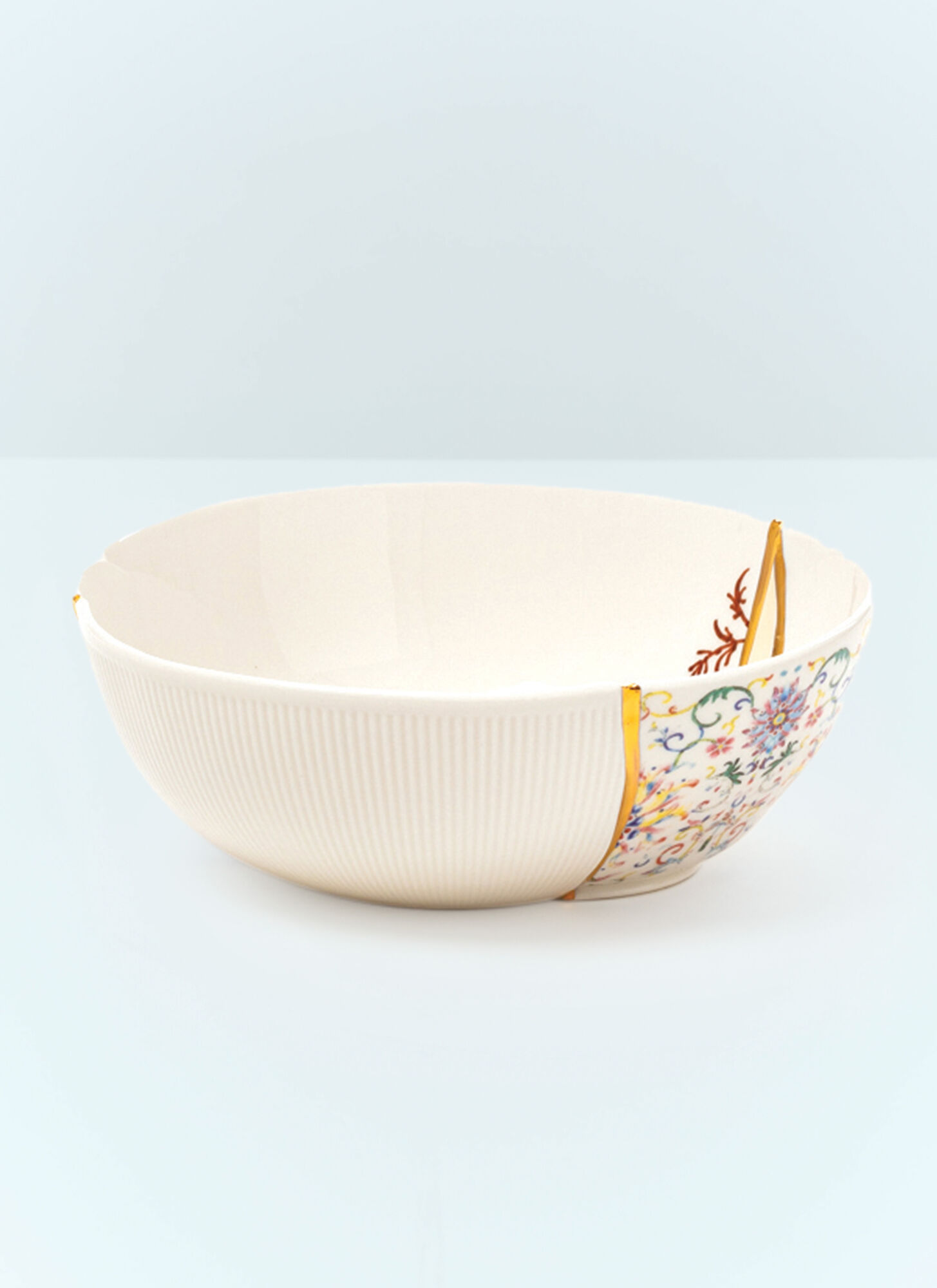 Seletti Unisex White Kintsugi Bowl - Kitchen One Size