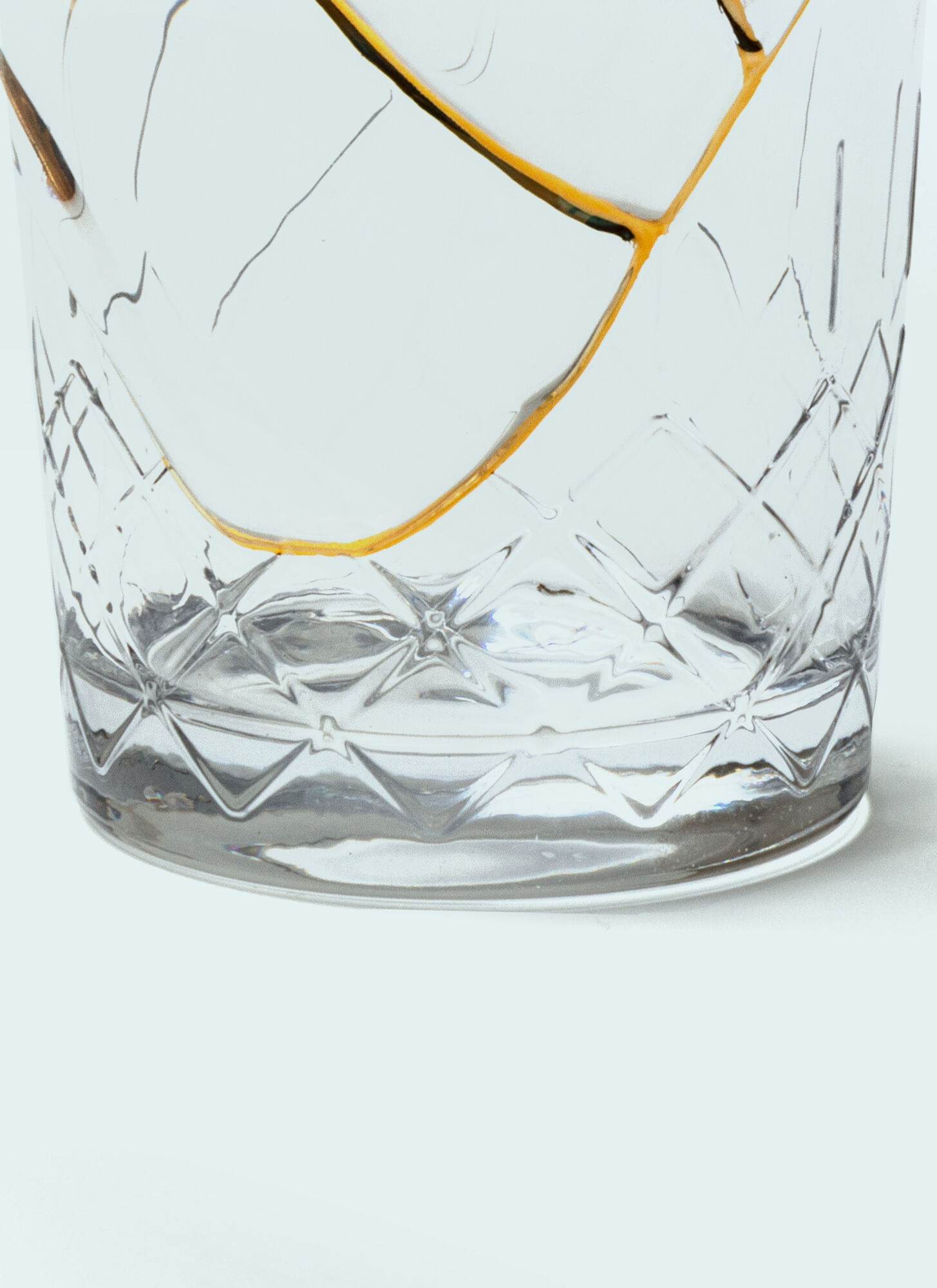  Seletti Seletti Kintsugi N.1 Glass -  Glassware White One Size 