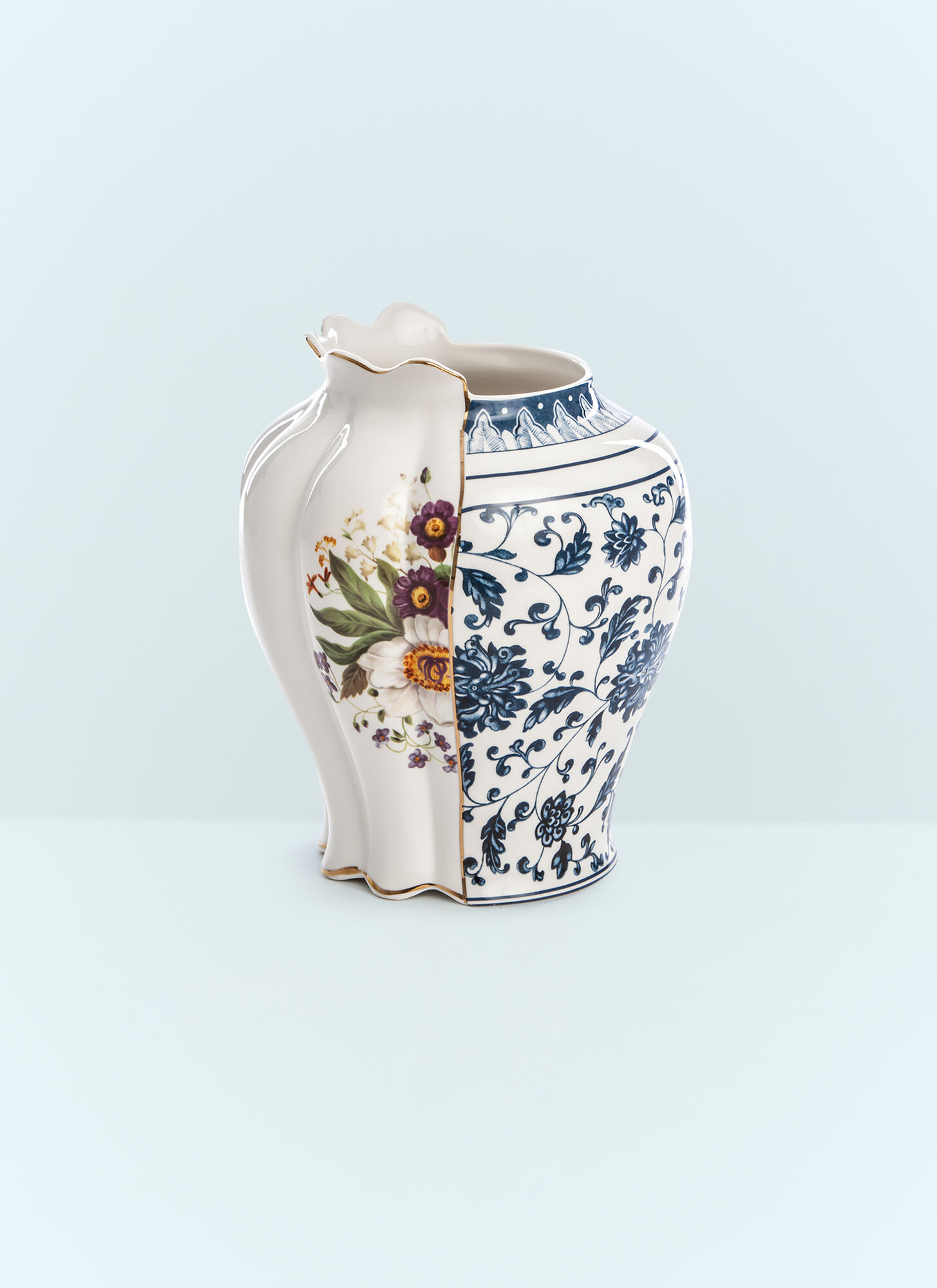 Seletti Unisex White Hybrid Melania Vase - Vases One Size