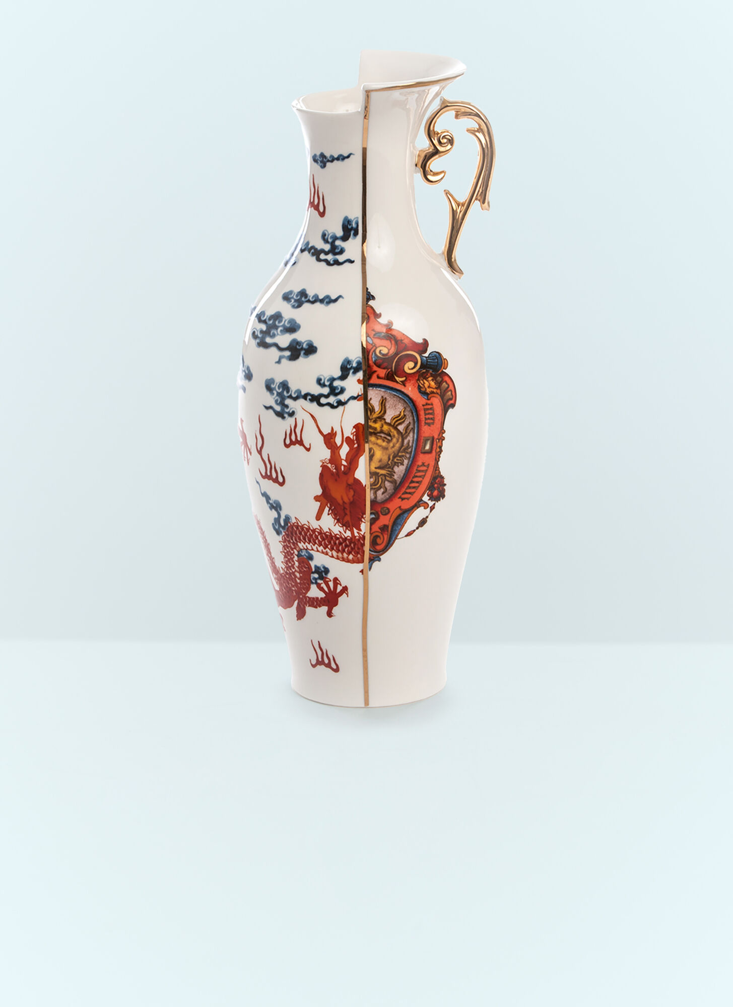 Seletti Unisex White Hybrid Adelma Vase - Vases One Size