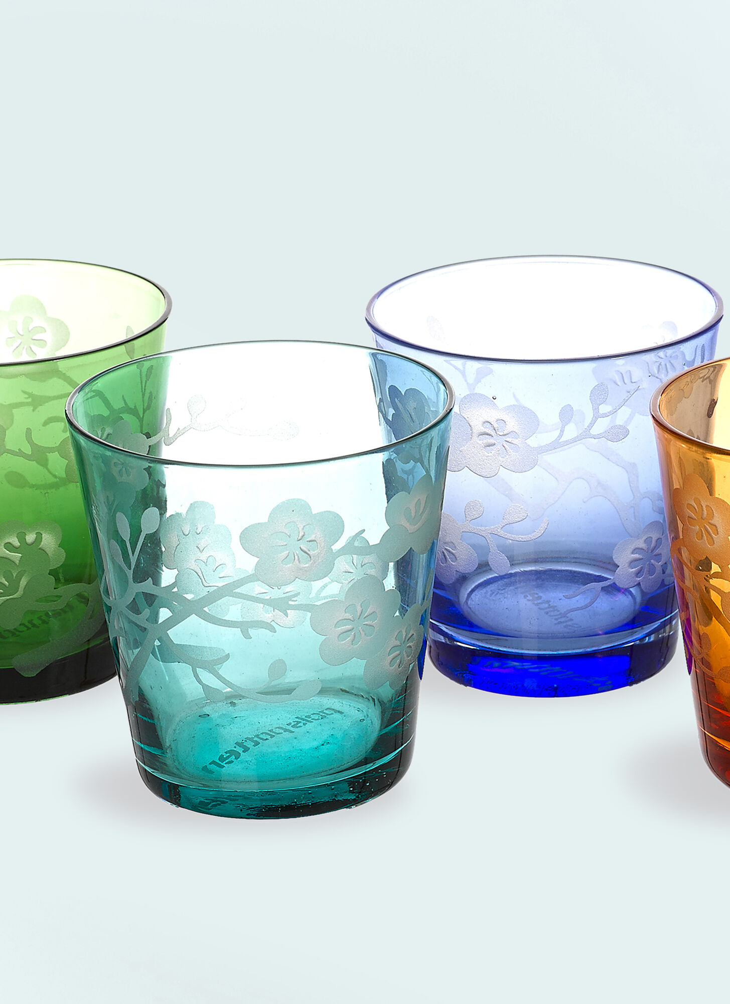  Polspotten Polspotten Blossom Set Of Six Tumblers -  Glassware Multicolour One Size 