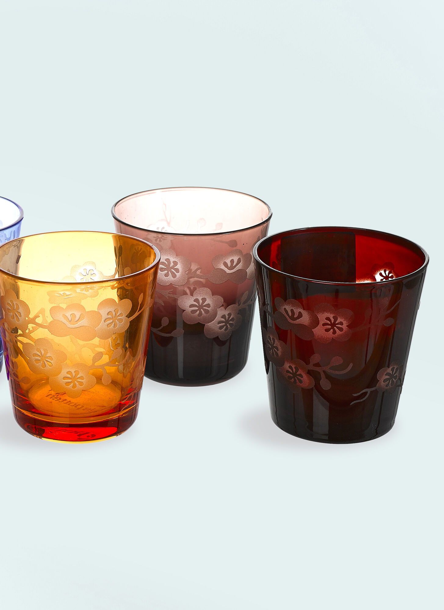  Polspotten Polspotten Blossom Set Of Six Tumblers -  Glassware Multicolour One Size 