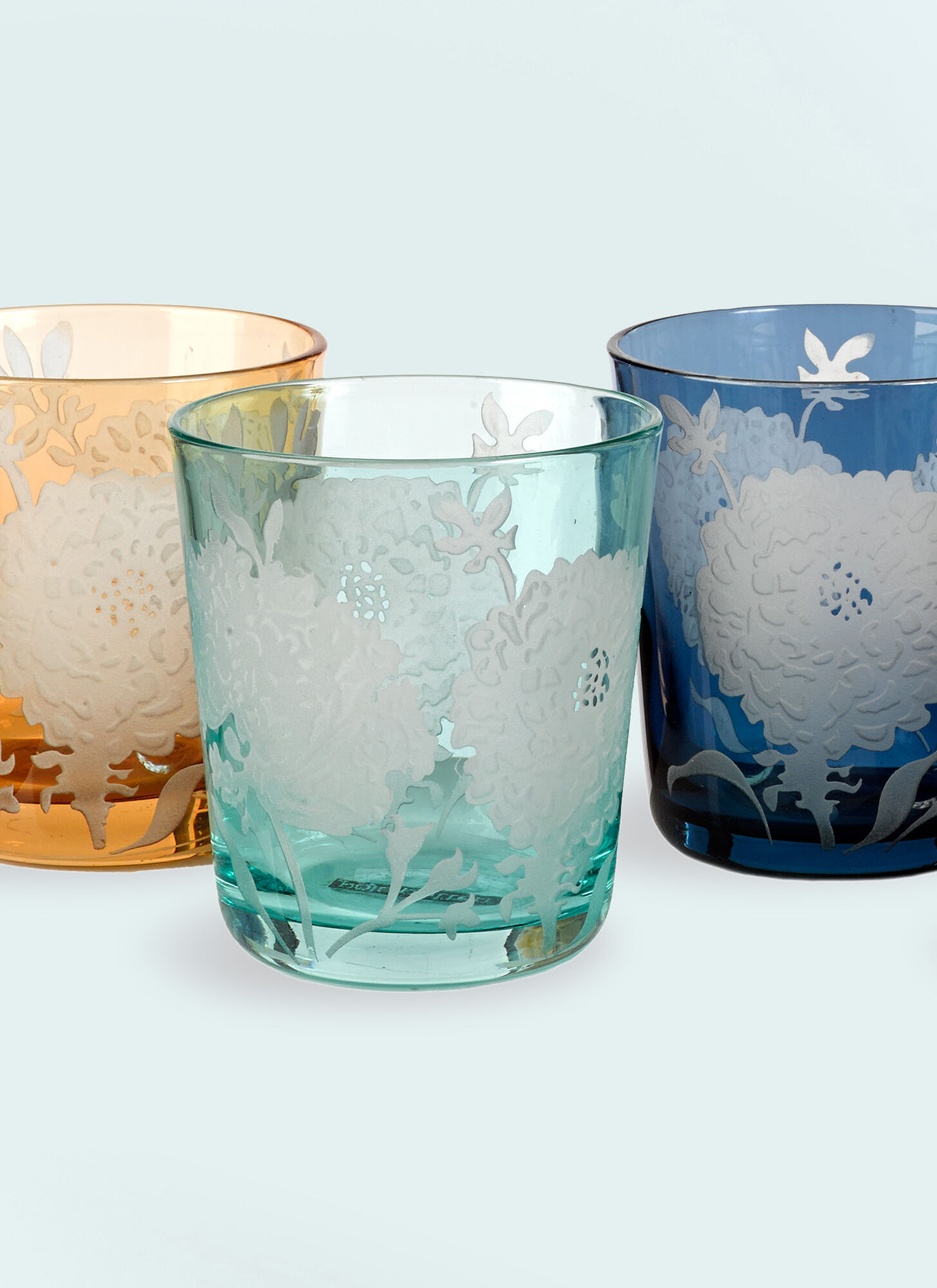  Polspotten Polspotten Peony Set Of Six Tumblers -  Glassware Multicolour One Size 