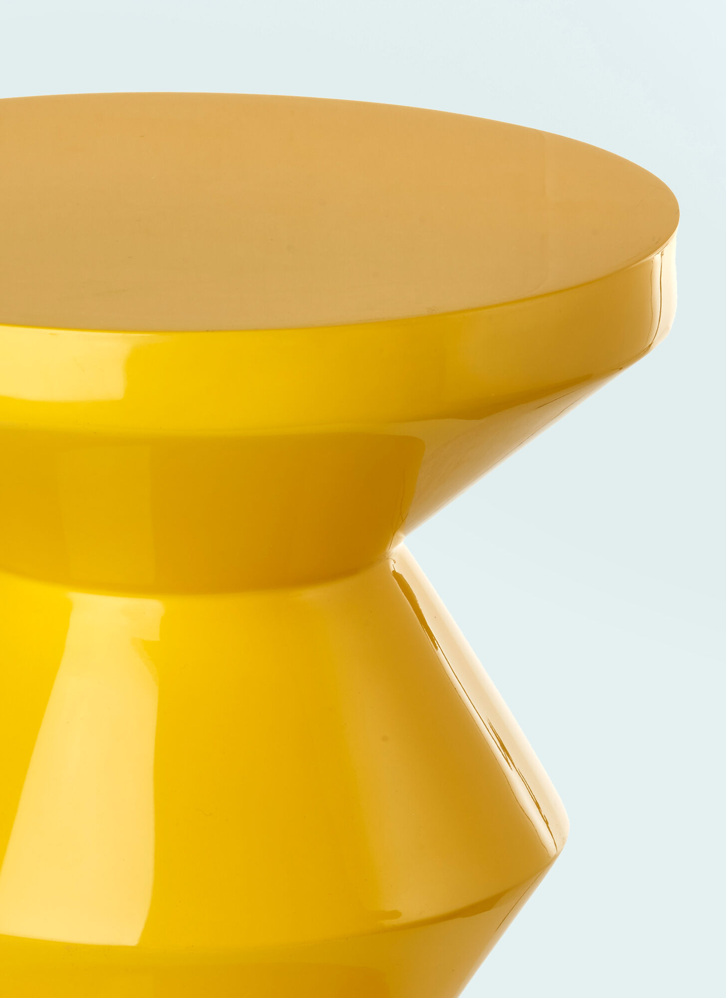  Polspotten Polspotten Zig Zag Stool -  Furniture Yellow One Size 