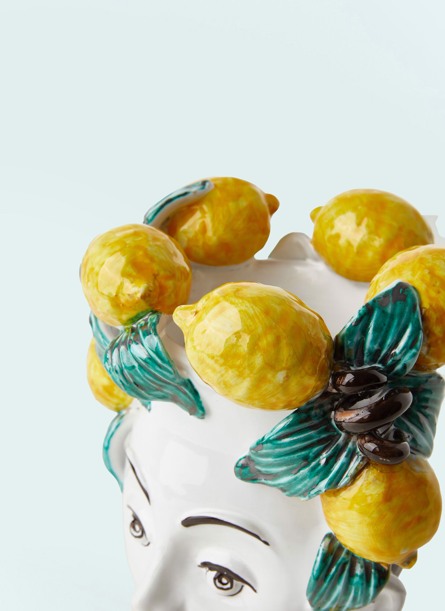  Les Ottomans Les Ottomans Woman Lemon Vase -  Vases White One Size 