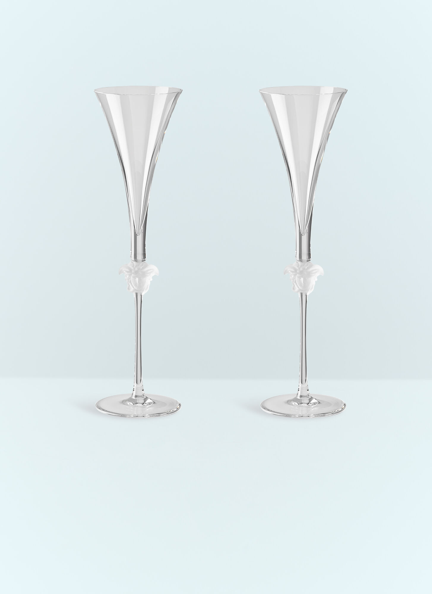  Rosenthal Rosenthal Medusa Lumiere Champagne Flute -  Glassware White One Size 
