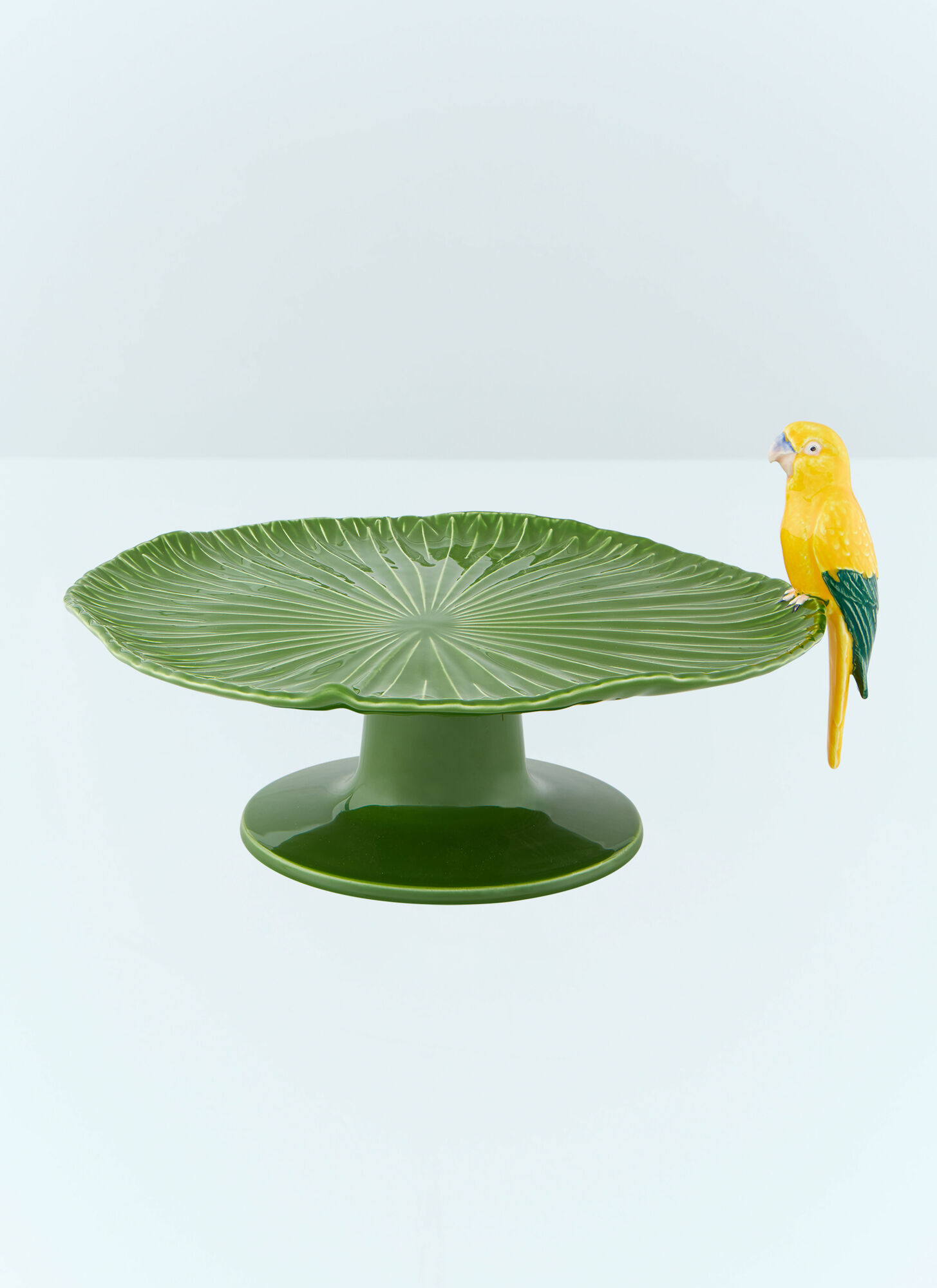 Bordallo Pinheiro Unisex Green Amazónia Cake Stand - Kitchen One Size